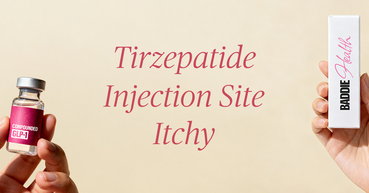 tirzepatide injection site itchy