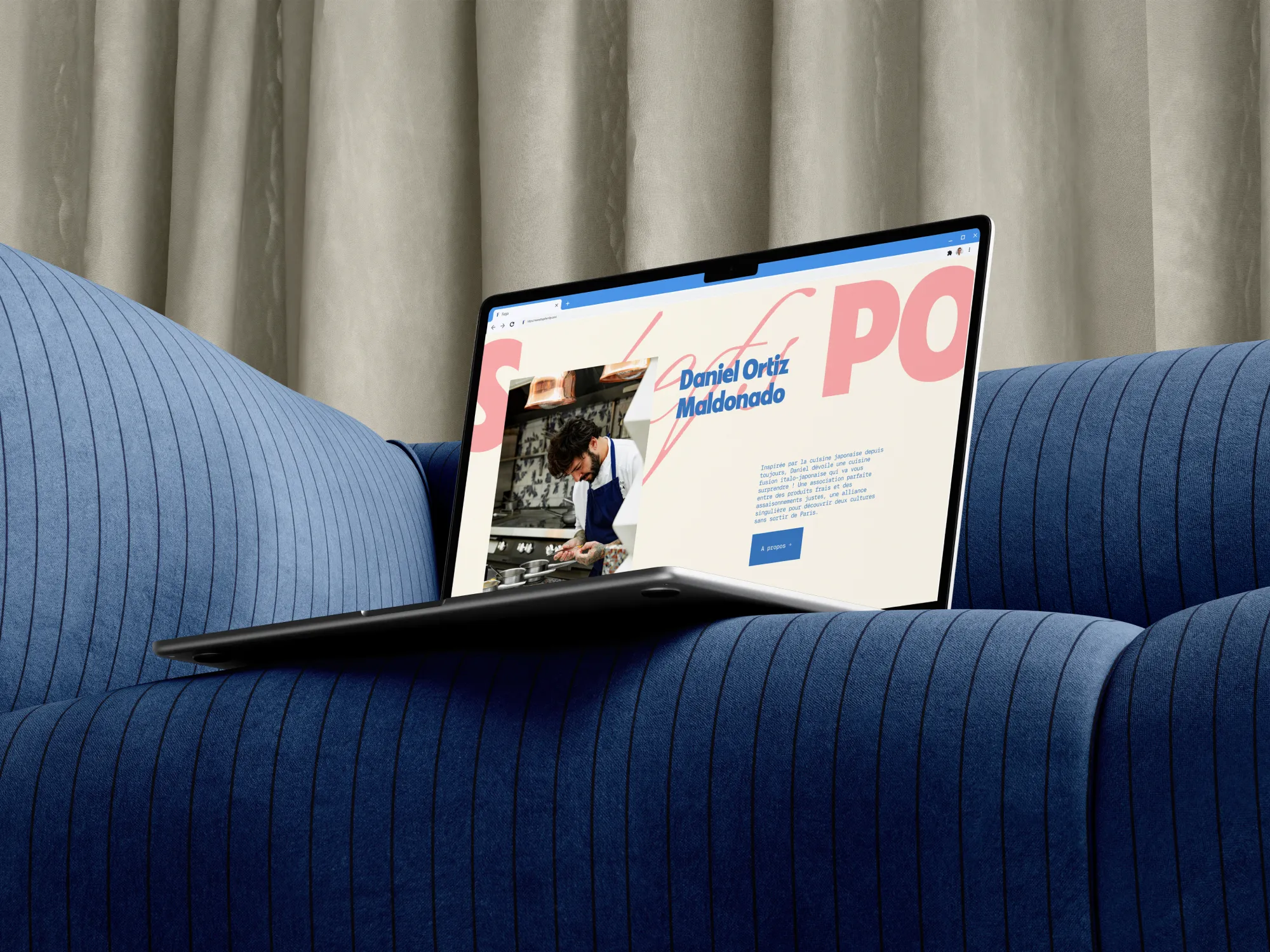 mockup fuga de l'agence webflow elias