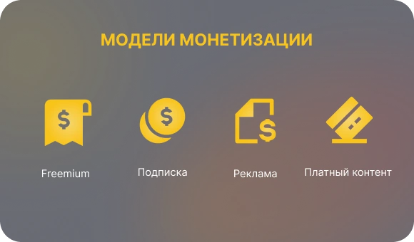 Модели монетизации
