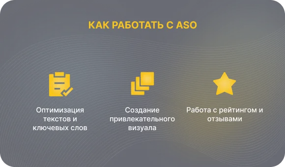 Как работать с ASO