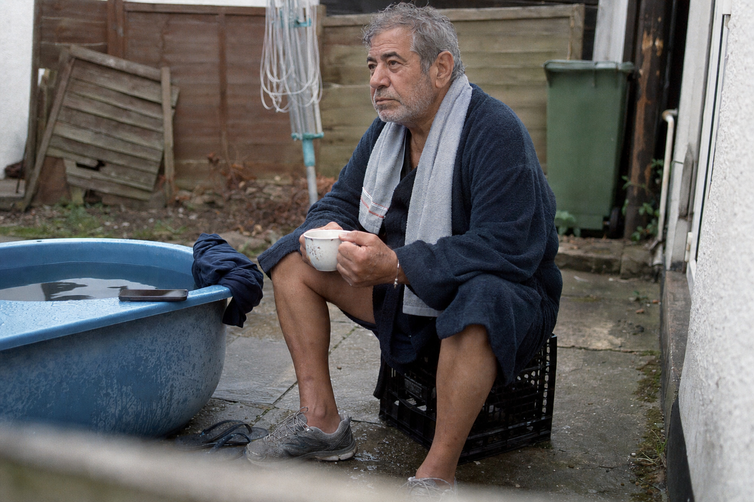 The cold plunge trains you for the wrong kind of shock