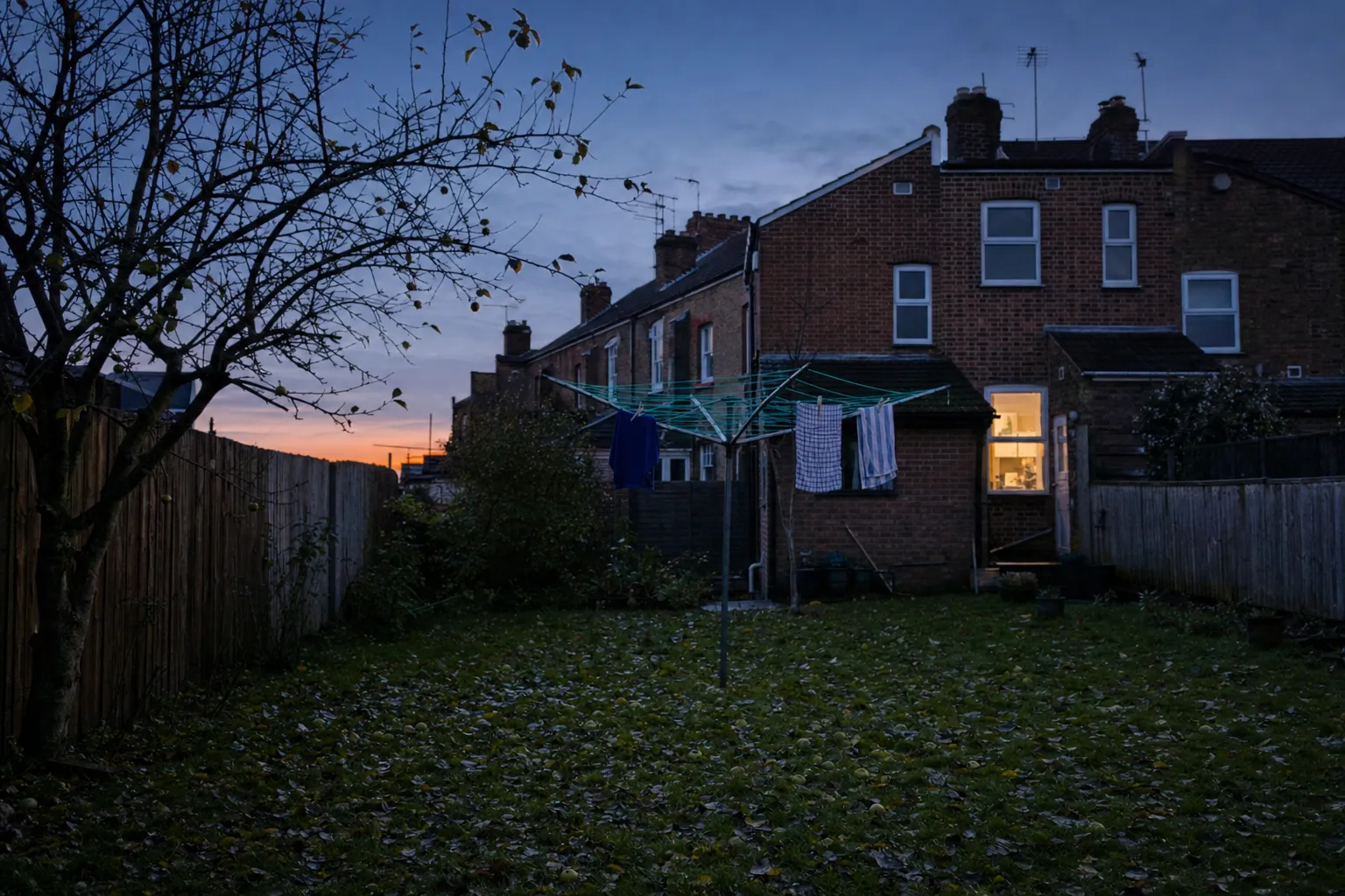 The first fortnight of dark evenings in Kent