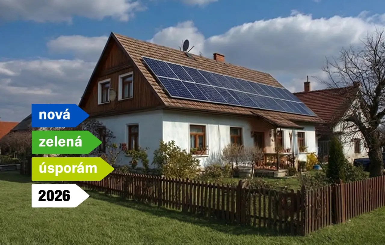 Nová zelená úsporám 2026: 