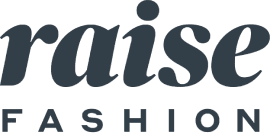 Raise Fashion logo text.