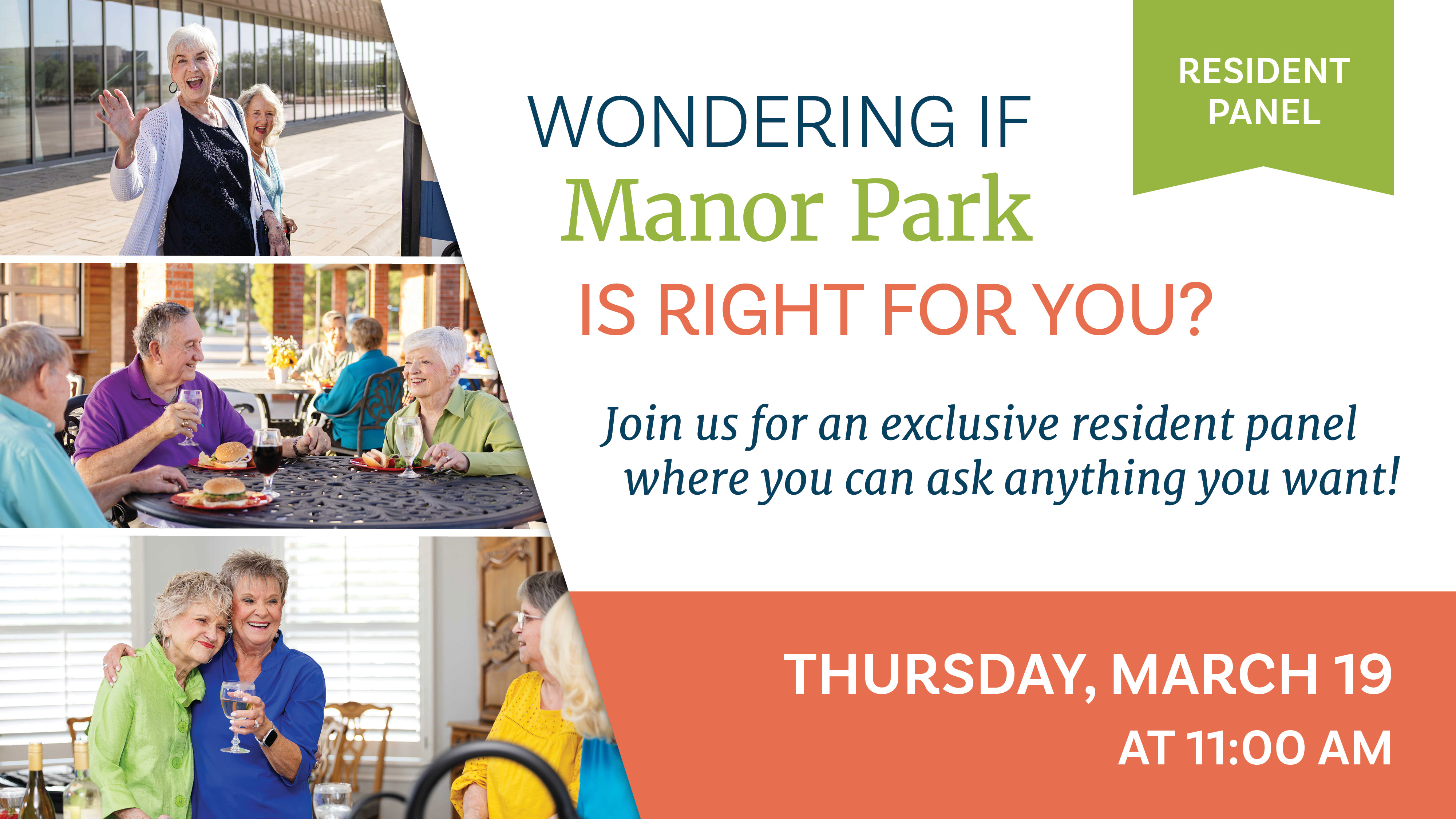 Life at Manor Park: A Resident Panel