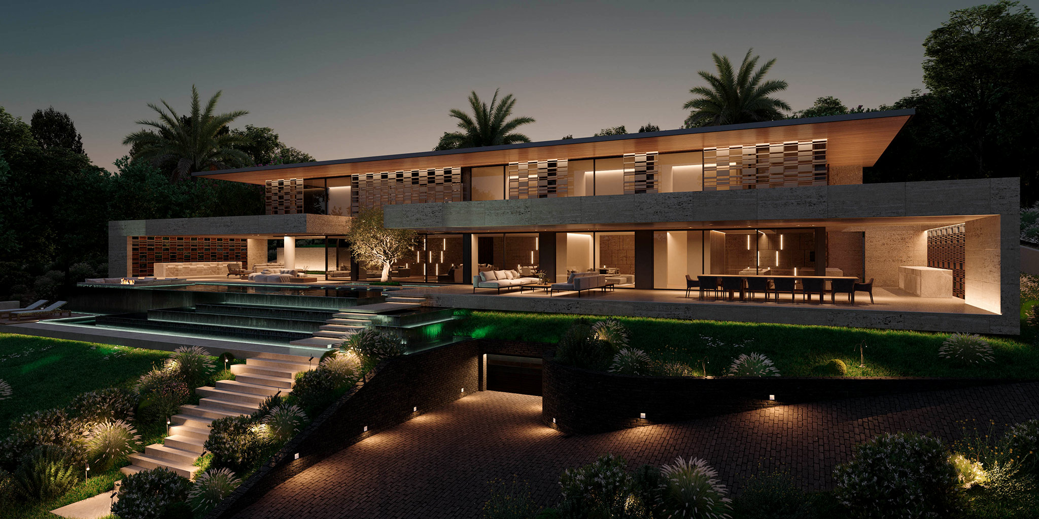 alt="Luxury villa for sale in Voula, Greece – modern architecture with sea views"