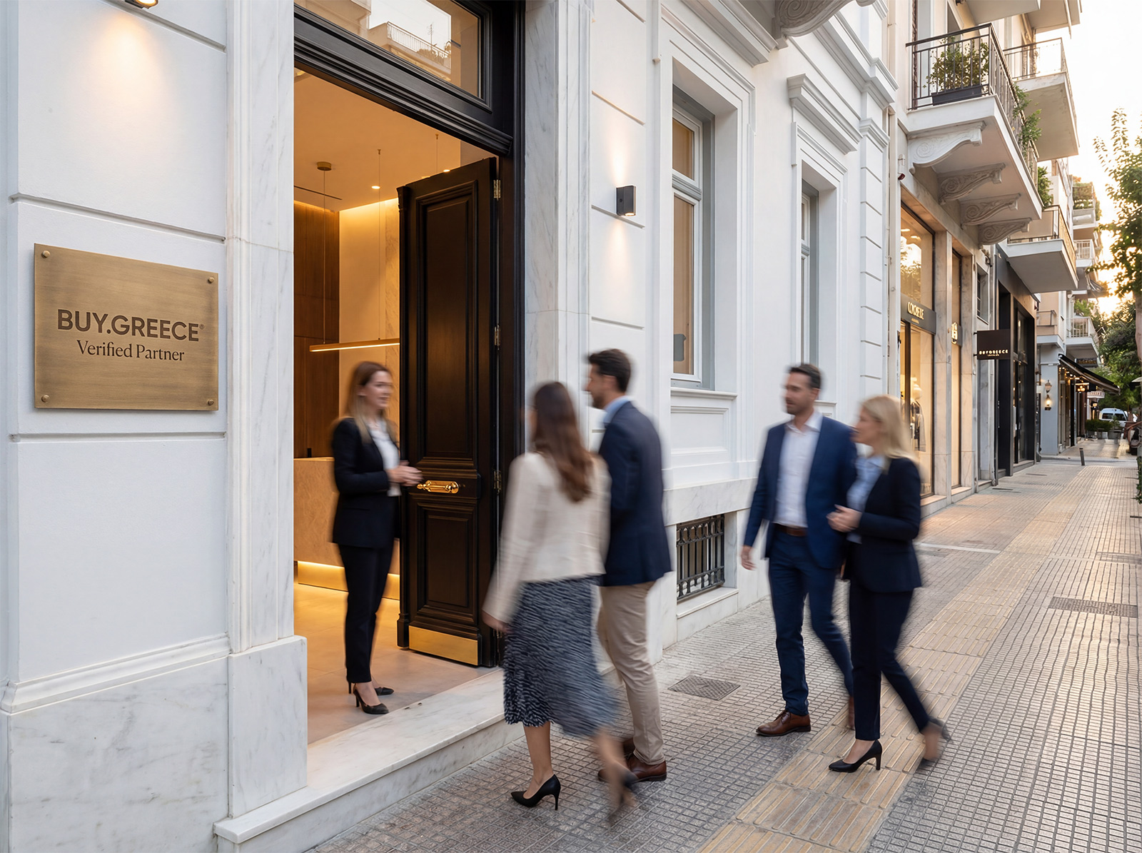 alt="Luxury villa for sale in Voula, Greece – modern architecture with sea views"