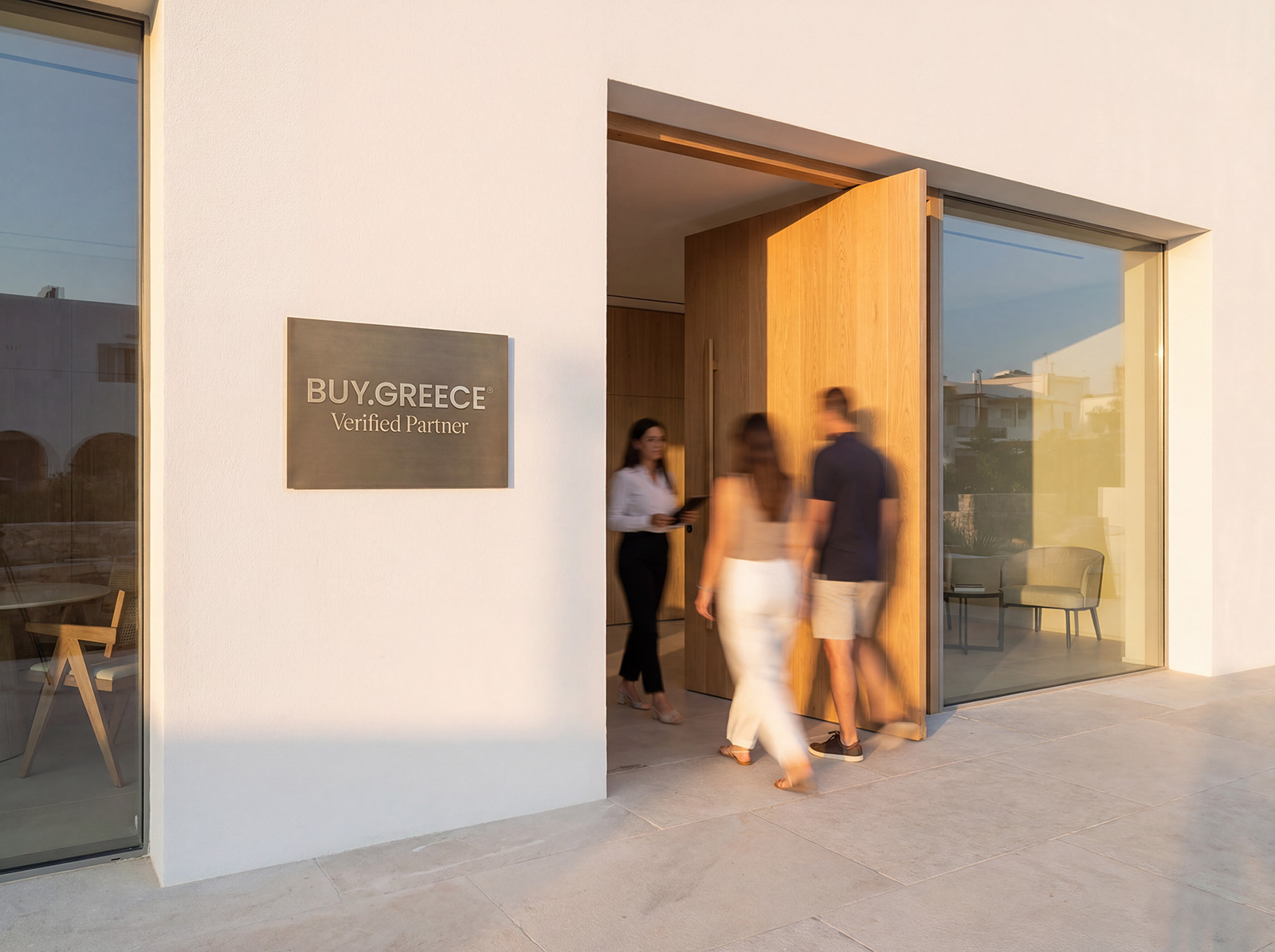 alt="Luxury villa for sale in Voula, Greece – modern architecture with sea views"