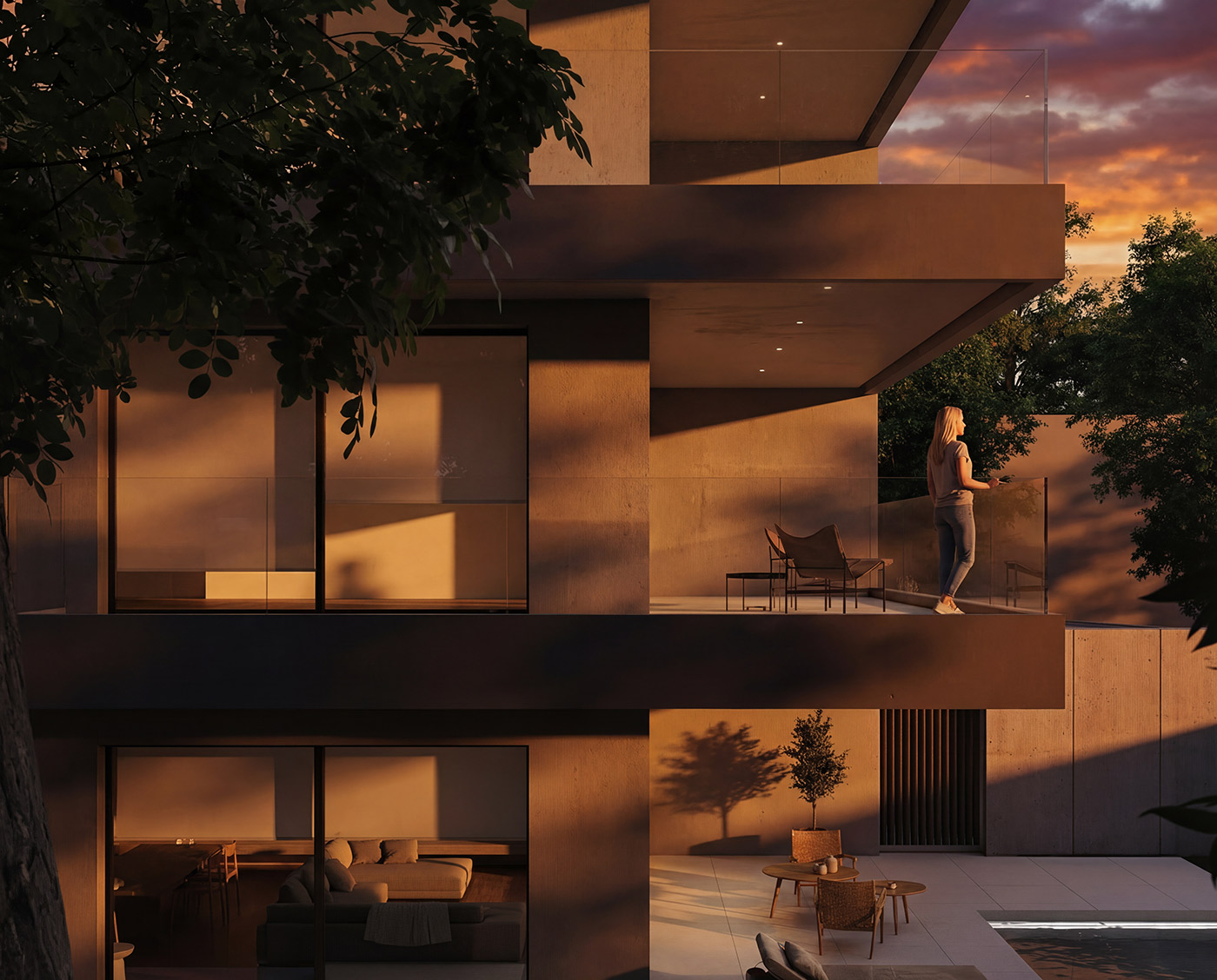 Contemporary luxury residences on Spartis Street in Glyfada, Athens Riviera real estate property