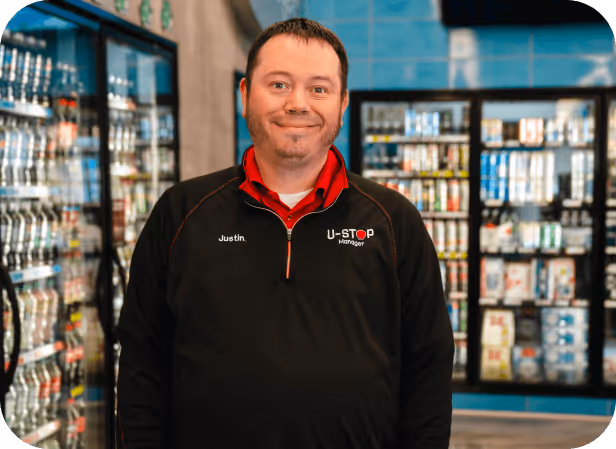 portrait shot of a u-stop employee in one of their locations