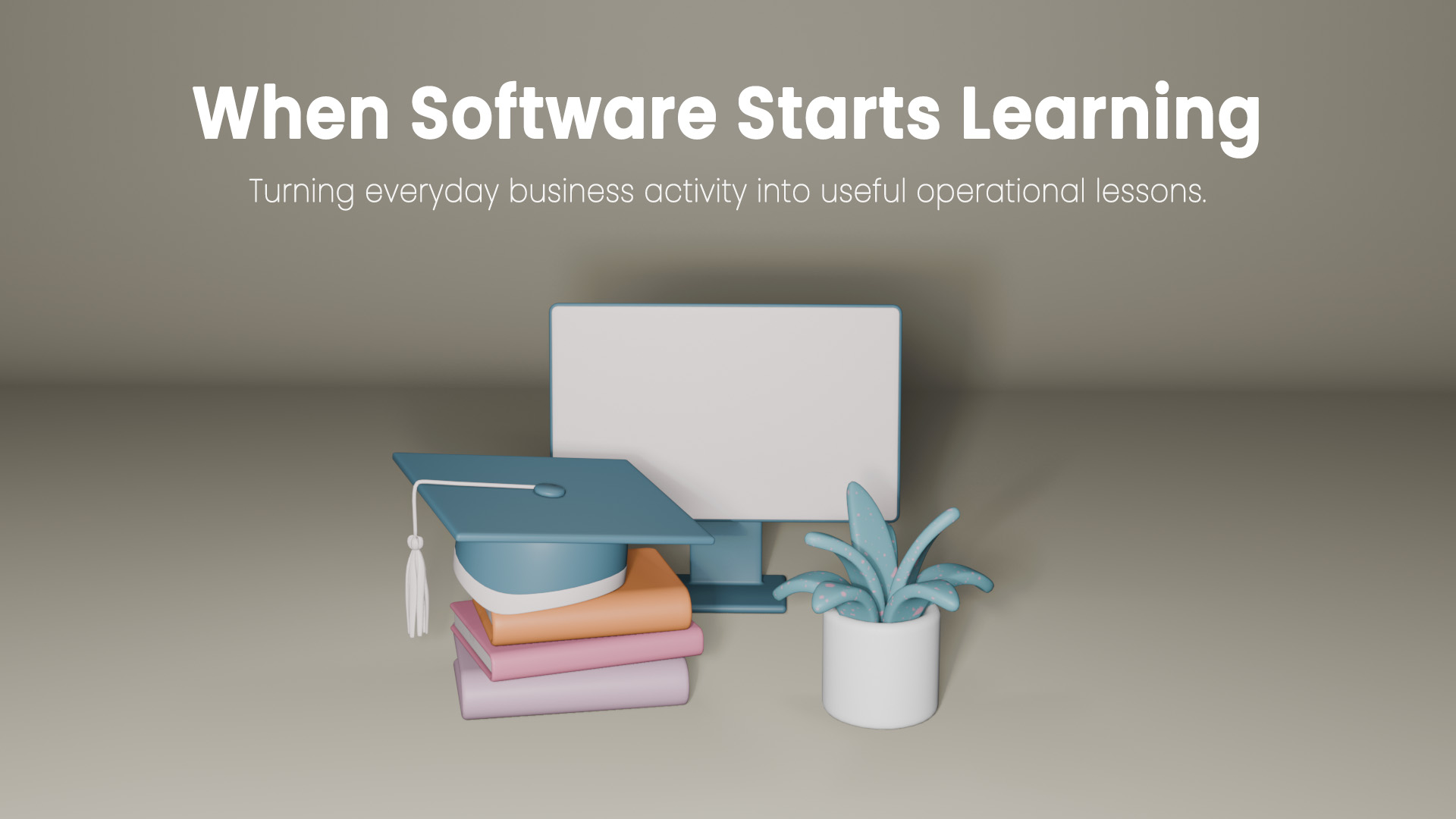 When Business Software Starts Learning Instead of Recording