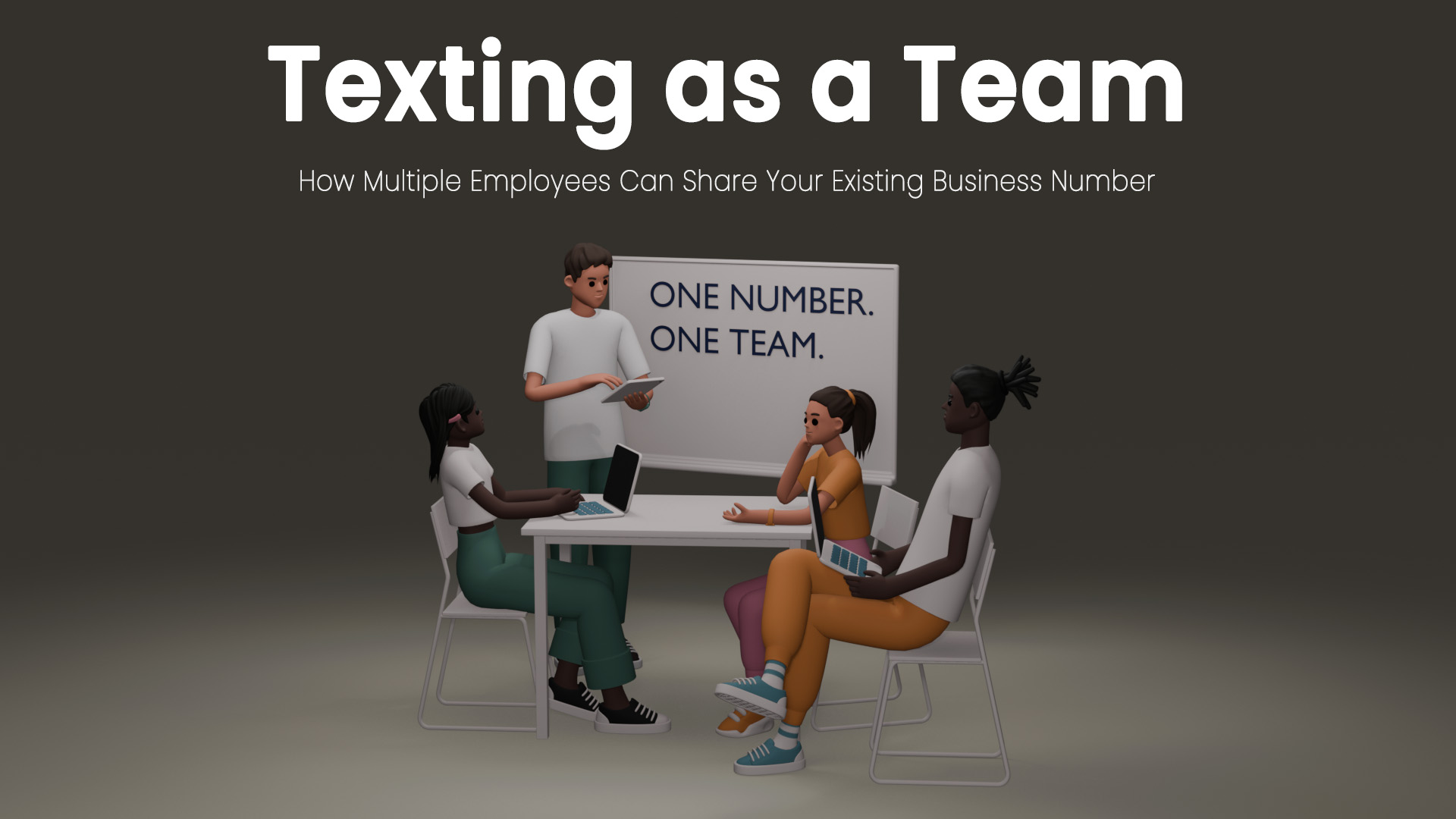 How Multiple Employees Can Text From One Business Number