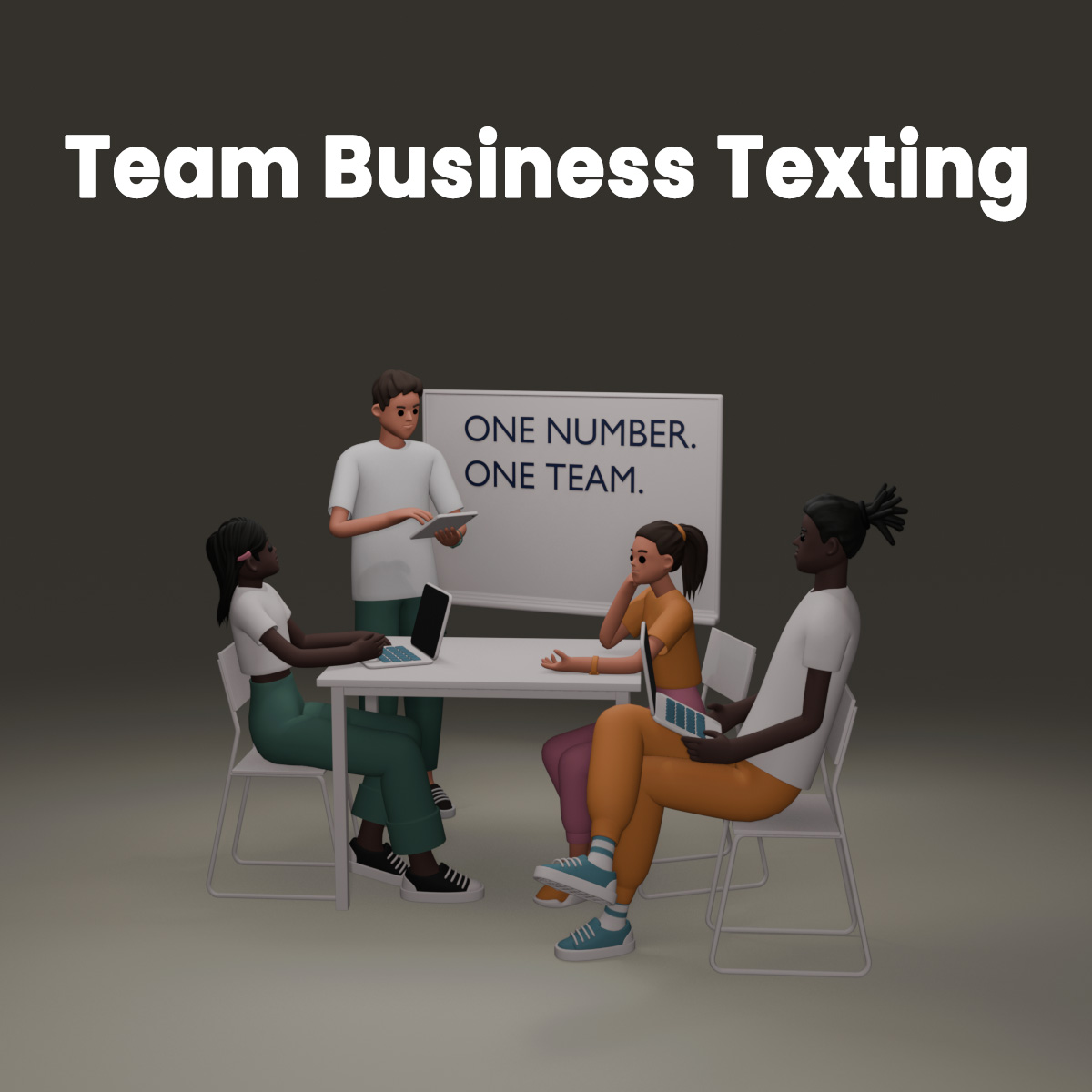 How Multiple Employees Can Text From One Business Number