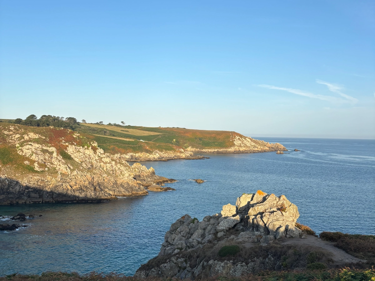 paysage beuzec-cap sizun bretagne sud finistère terre merre falaise