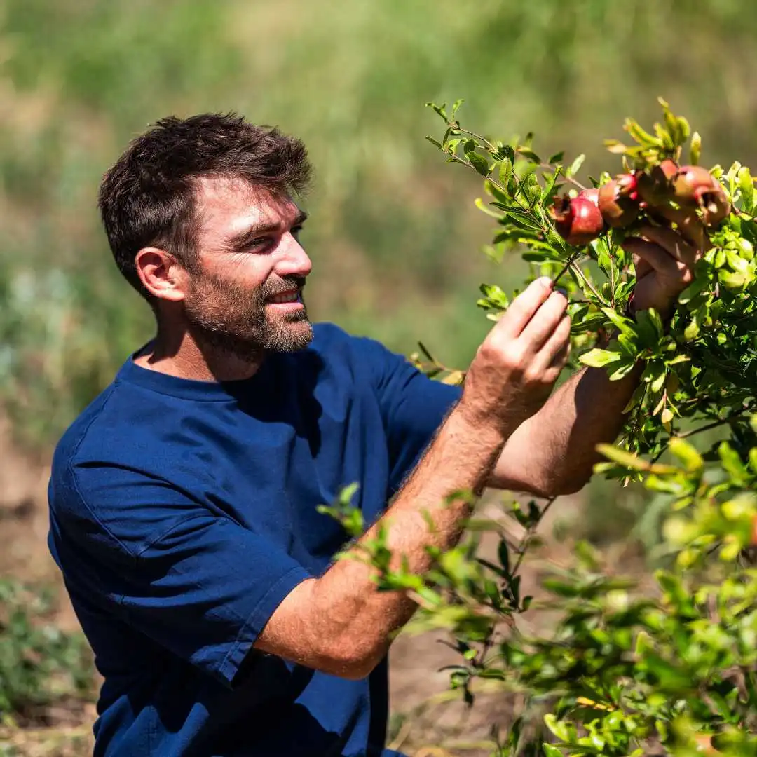 Photo de Frédéric Bey formateur concevoir et exploiter une ferme arboricole agroécologique.