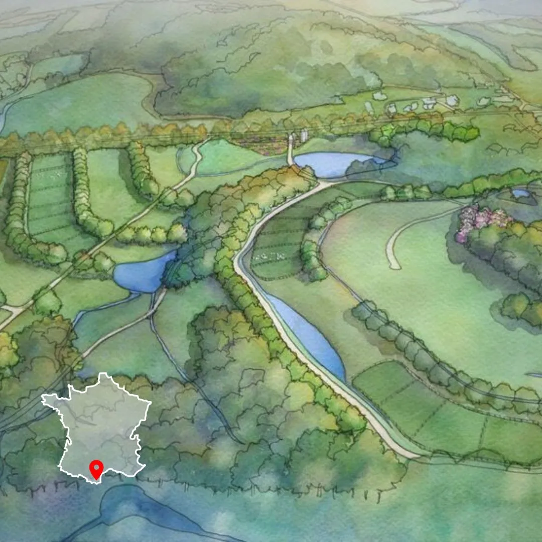 Image mettant en ma formation gestion de l'eau et hydrologie régénérative : récolter la pluie