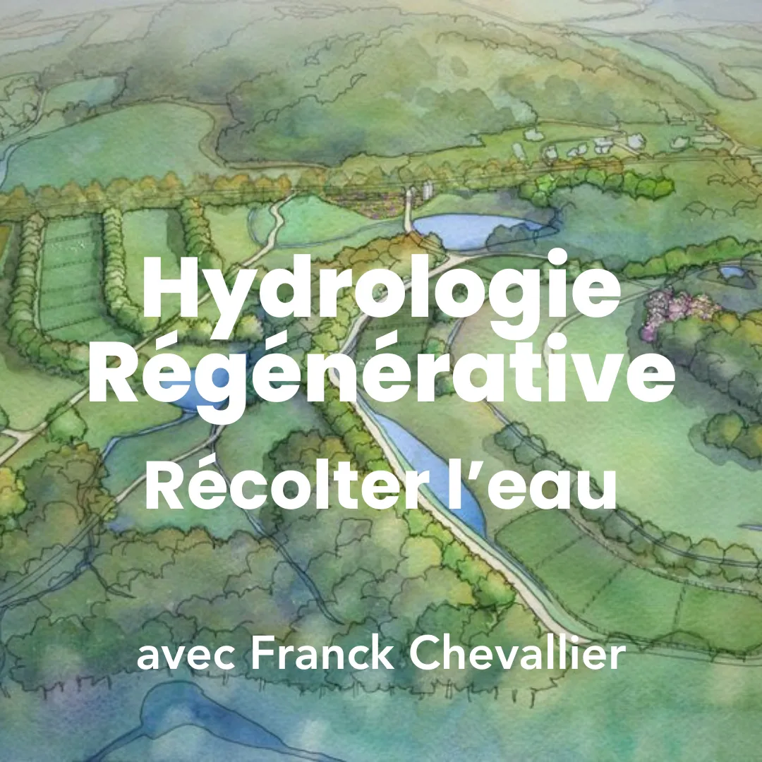 Image mettant en ma formation gestion de l'eau et hydrologie régénérative : récolter la pluie