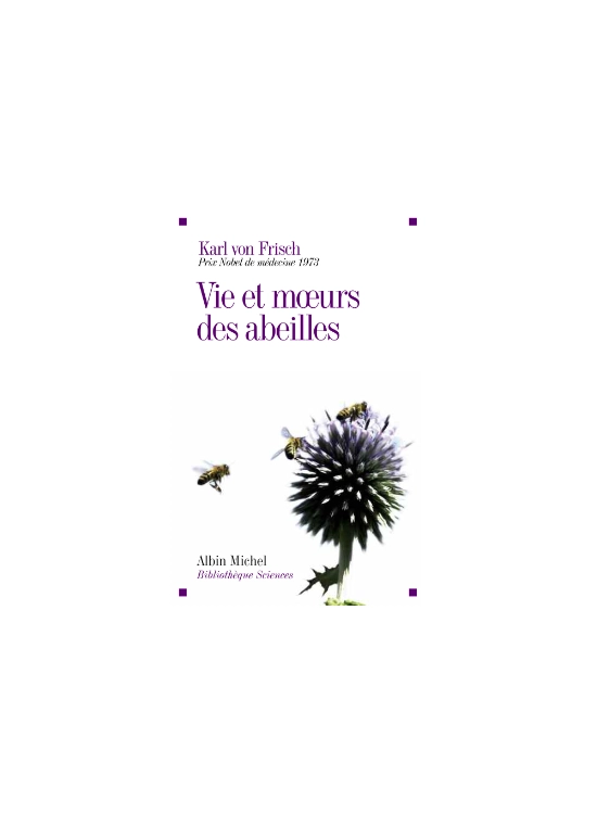 Couverture Vie et mœurs des abeilles Karl von Frisch