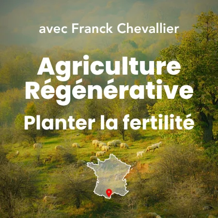 Image mettant la formation keyline design & agriculture régénérative : planter la fertilité.