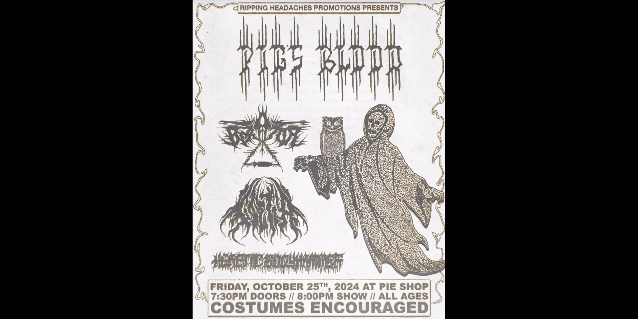 Pigs Blood + Berator + Goetia + Heretic + Bodyhammer