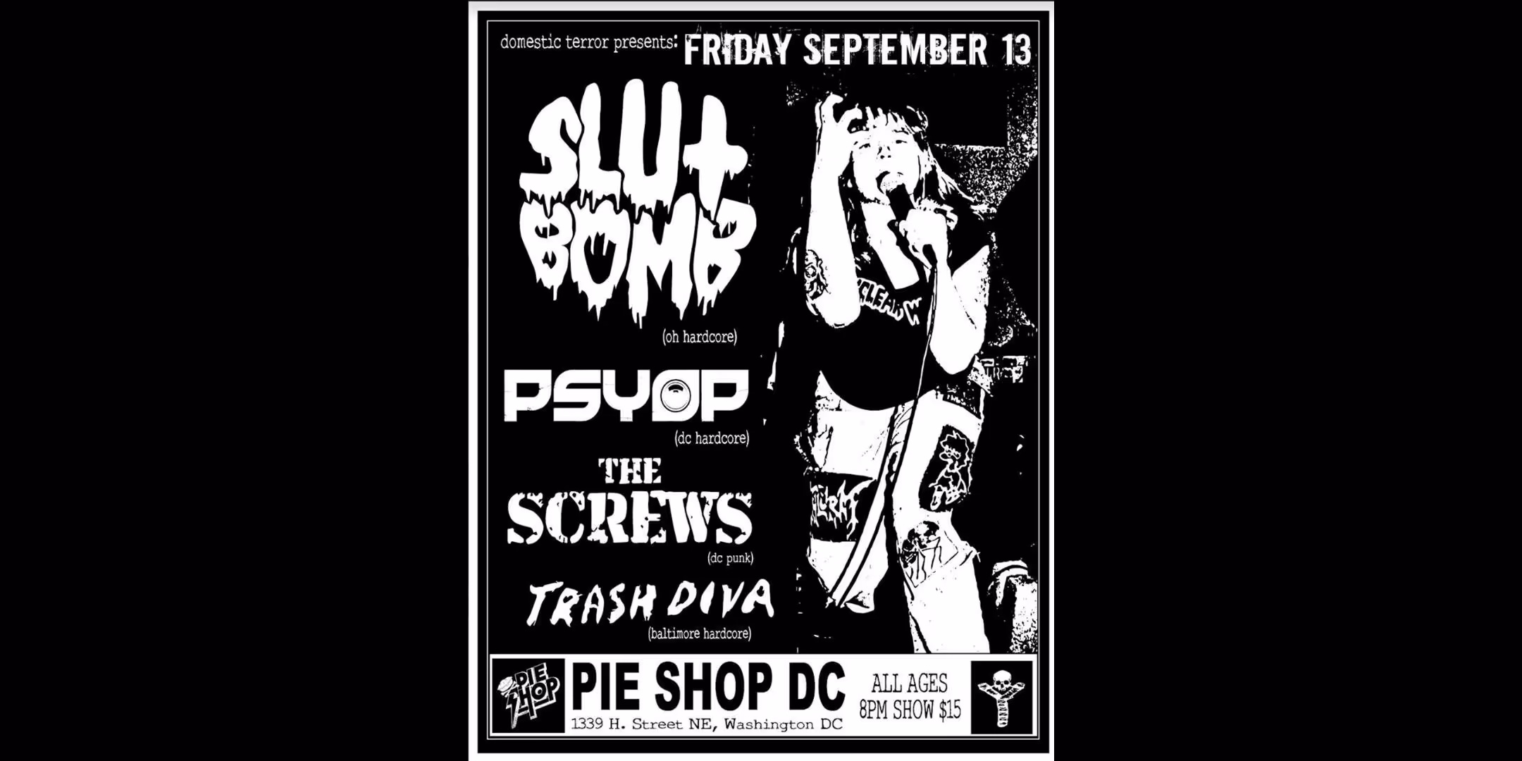 Slutbomb w/ Psyop, The Screws, Trash Diva