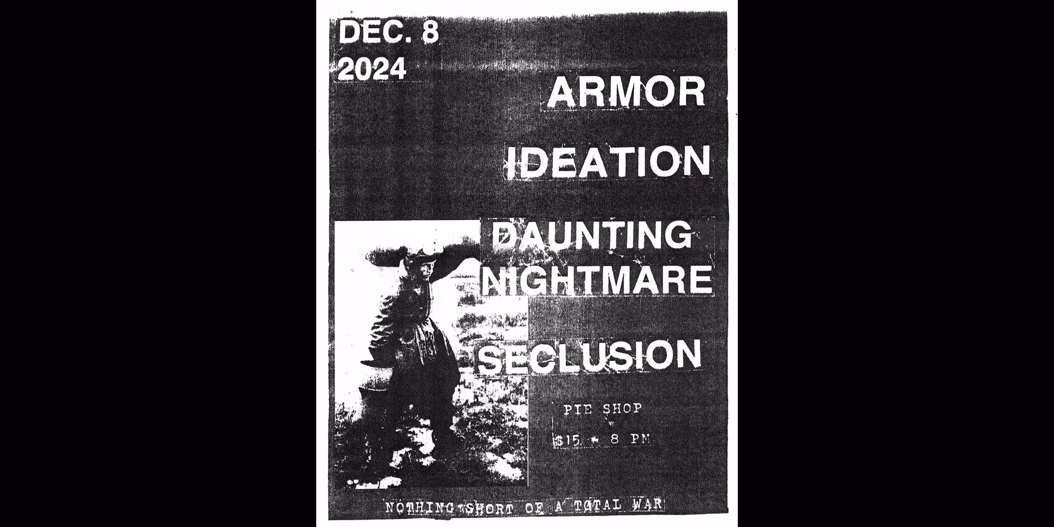 ARMOR + IDEATION + DAUNTING NIGHTMARE + SECLUSION