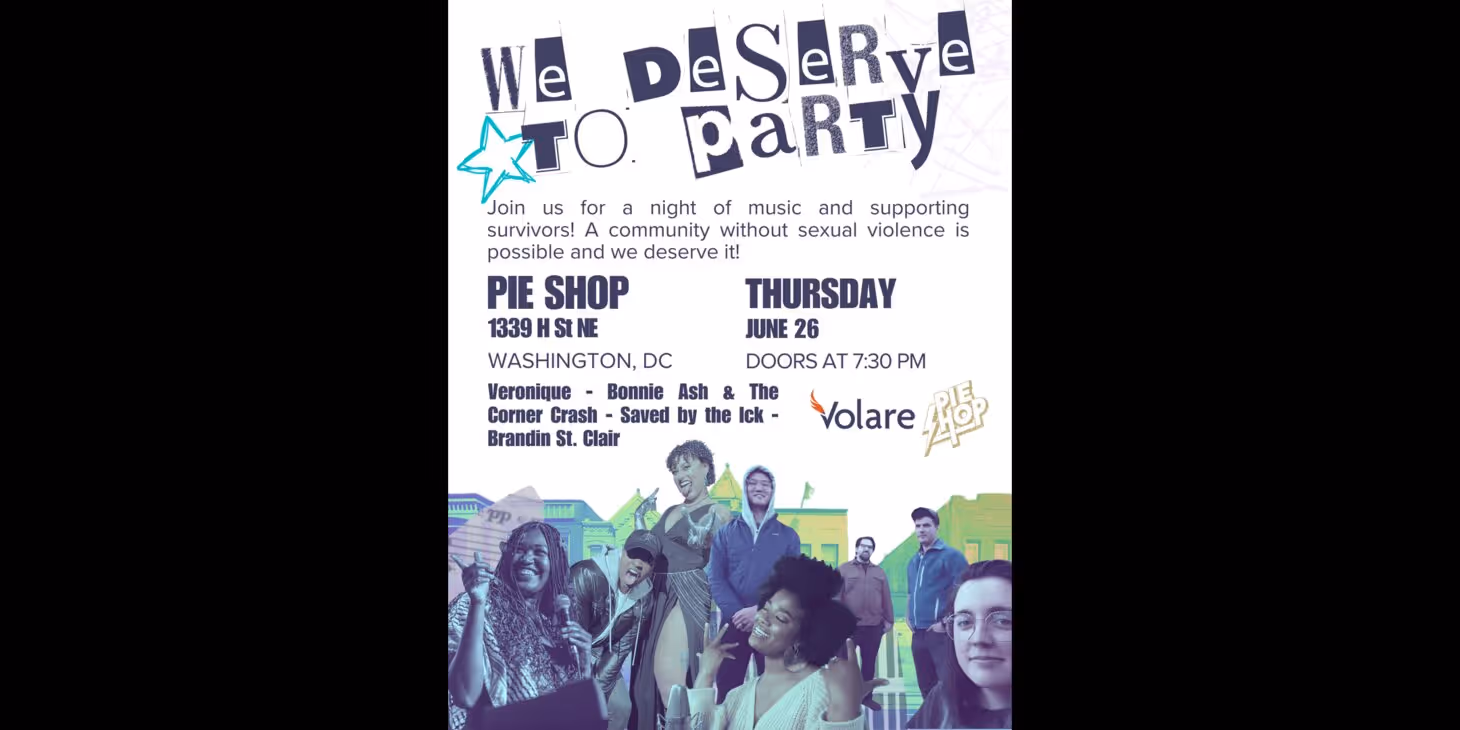 We Deserve to Party: A Benefit Concert for Volare