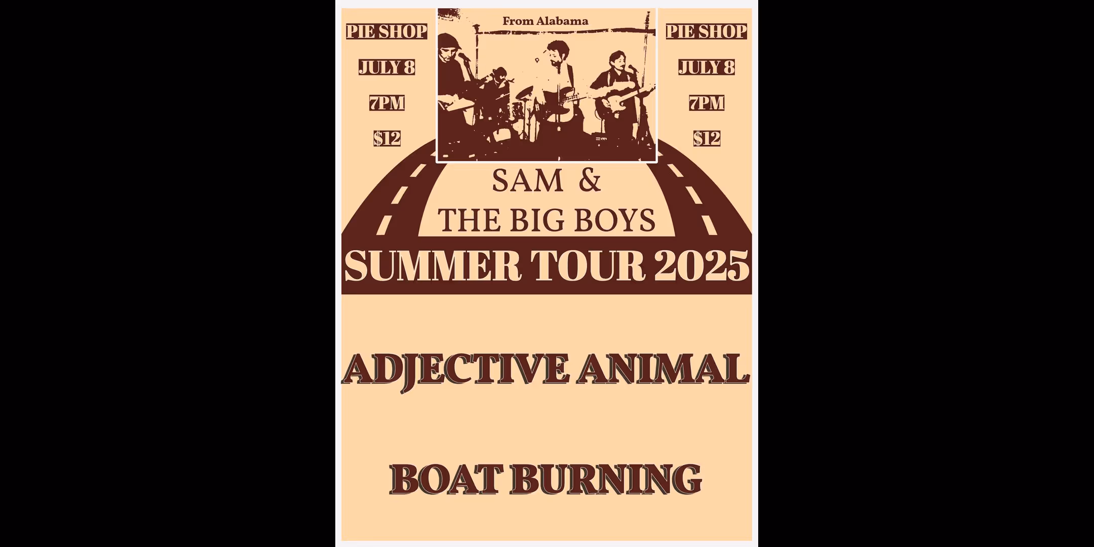 Boat Burning w/ Sam & The Big Boys, Adjective Animal