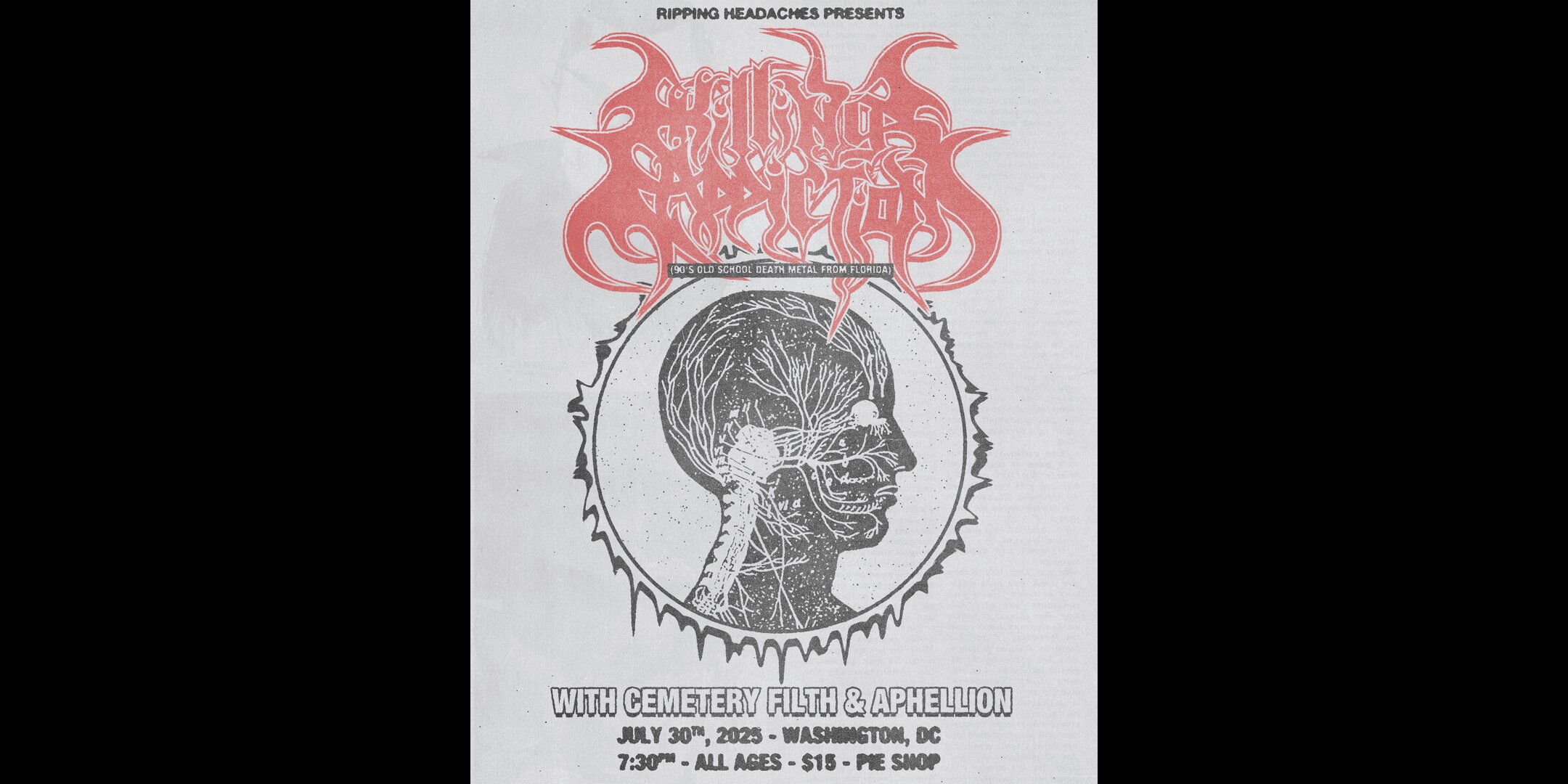 Killing Addiction w/ Cemetery Filth, Aphellion
