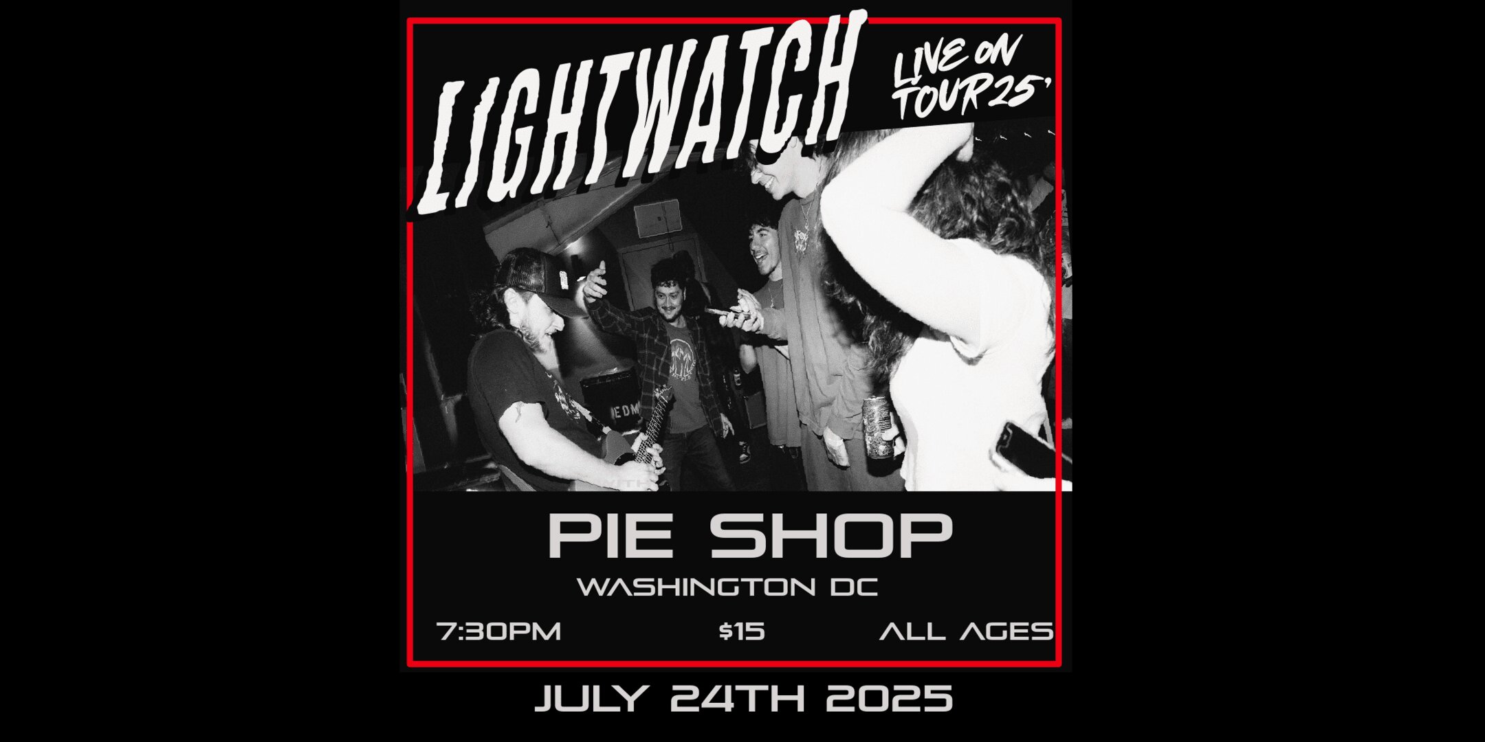 Lightwatch w/ Live at Zac's House, Bitter Luck