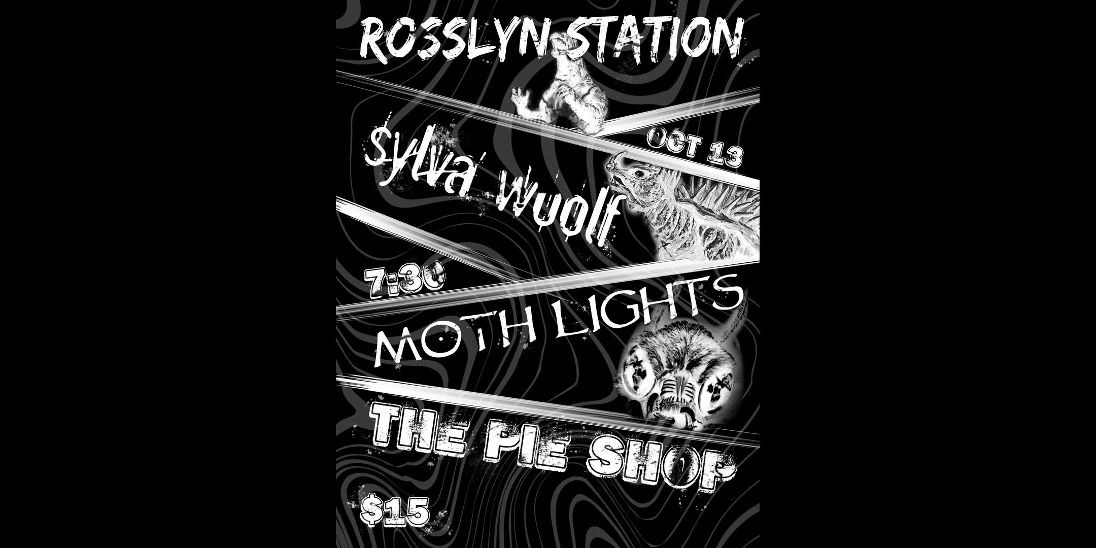 Rosslyn Station w/ Sylvia Woolf, Mothlights