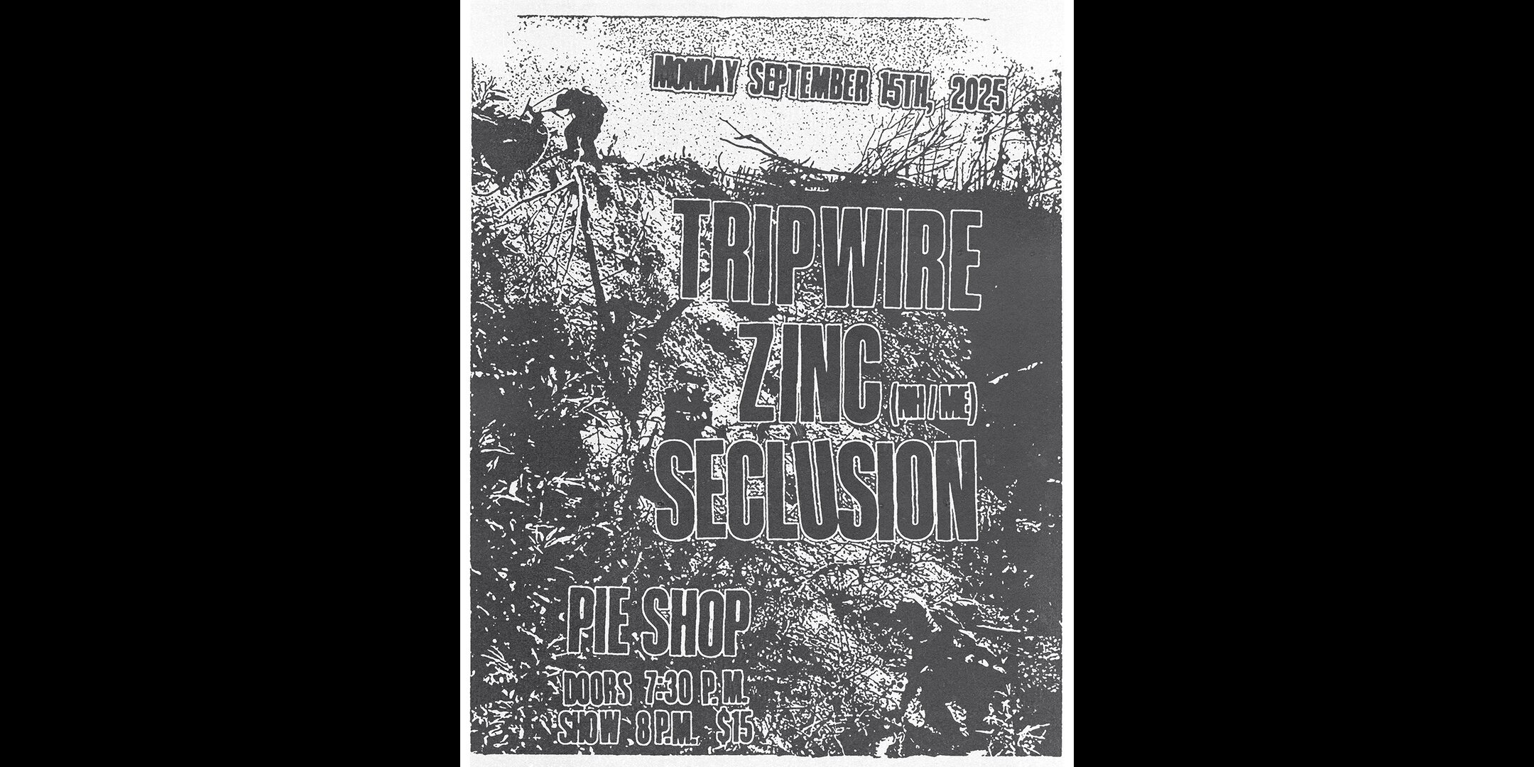 Tripwire w/ Zinc, Seclusion