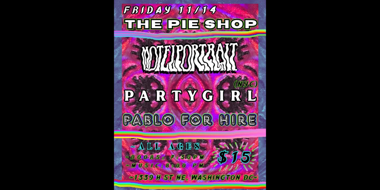 Motel Portrait w/ Partygirl, Pablo for Hire