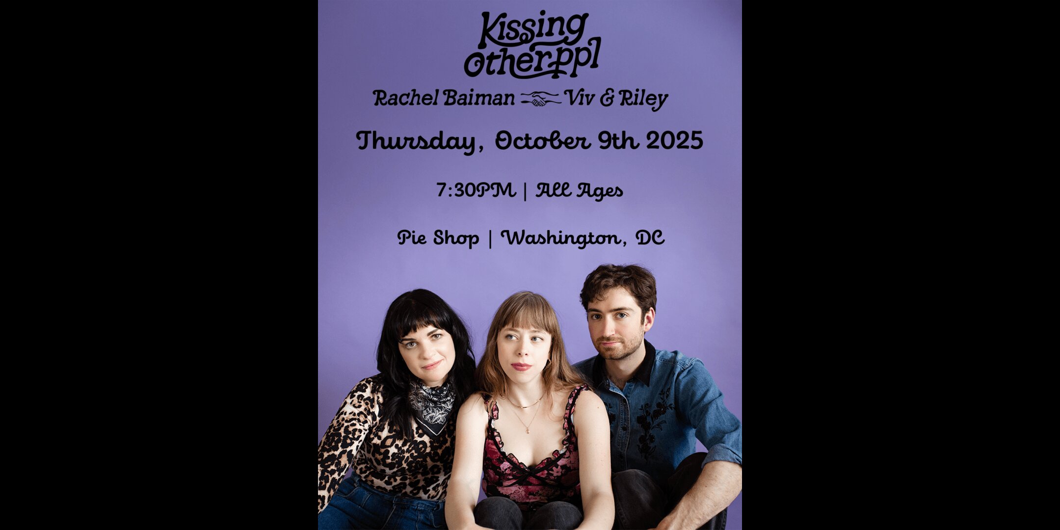 kissing other people (Rachel Baiman and Viv & Riley)