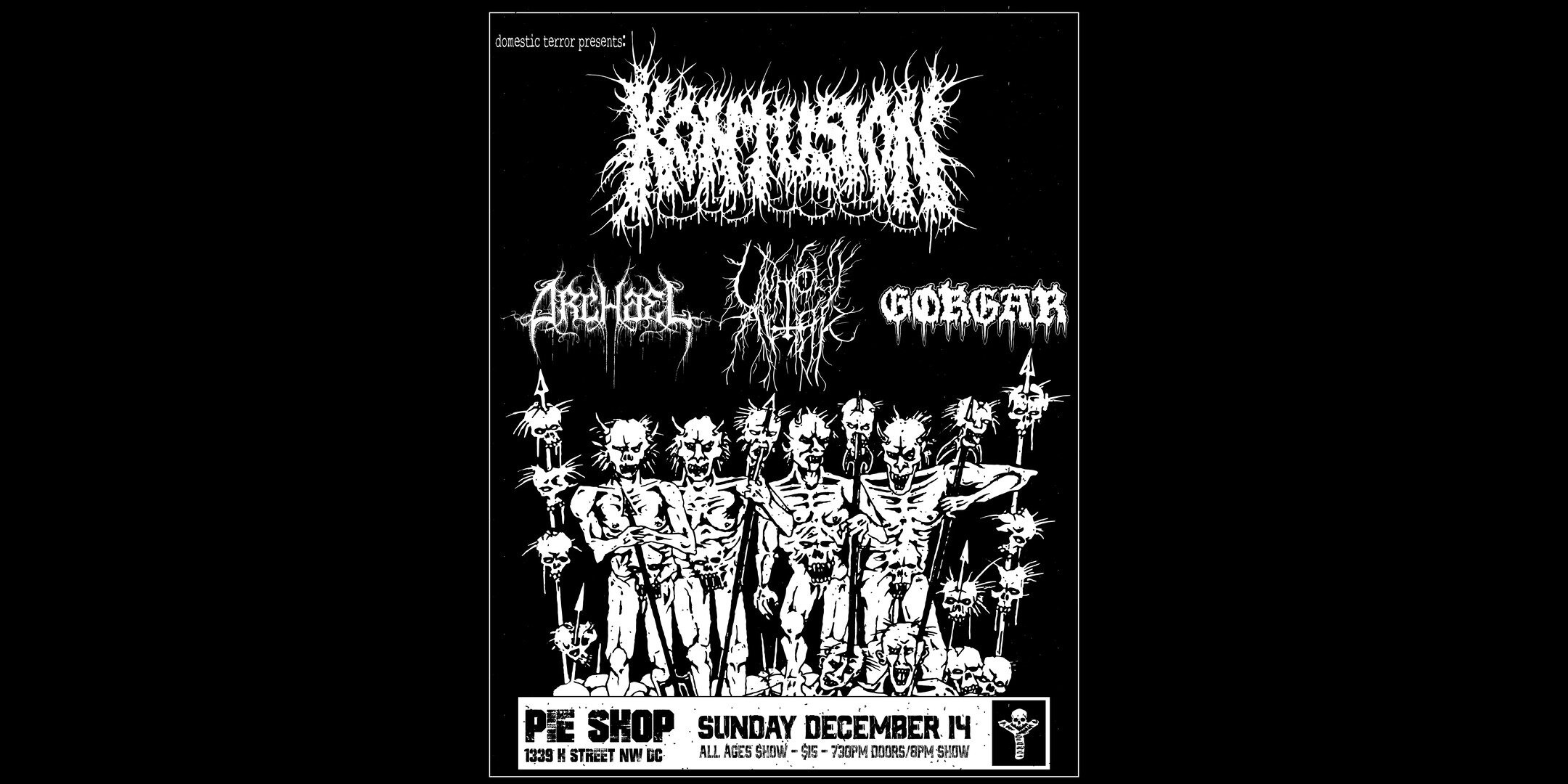 Kontusion w/ Unholy Altar, Gorgar, Archael