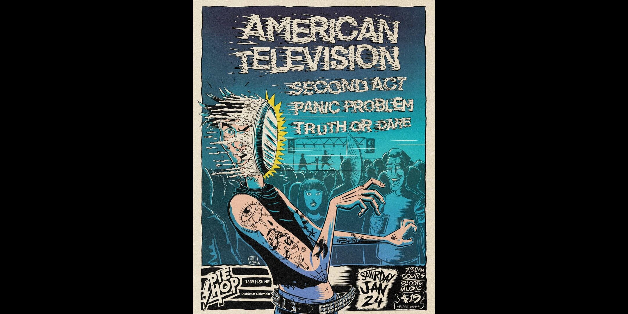 American Television w/ Second Act, Panic Problem, Truth or Dare