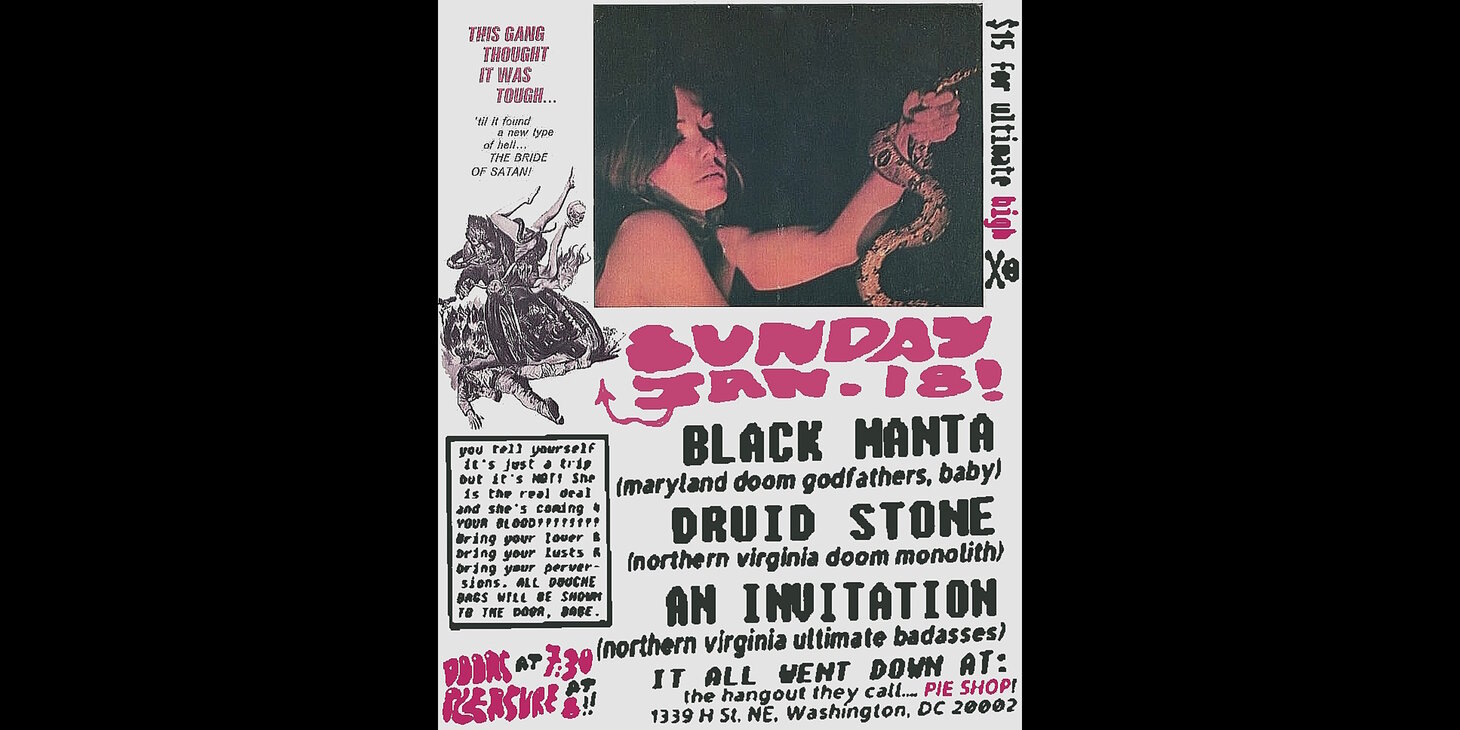 Black Manta w/ Druid Stone, An Invitation