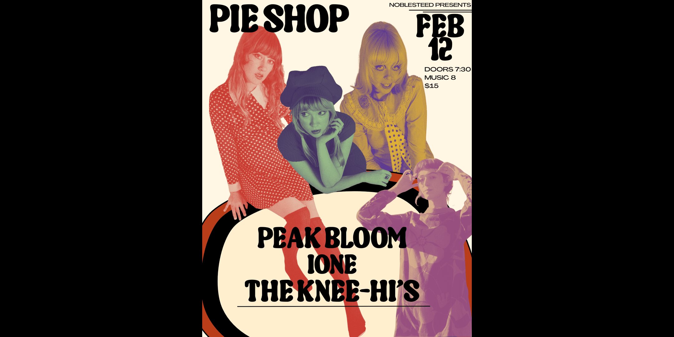 The Knee-Hi’s w/ Ione, Peak Bloom