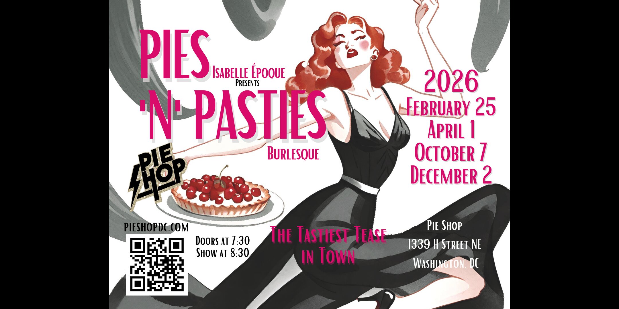 Isabelle Epoque's Pies 'n' Pasties Burlesque