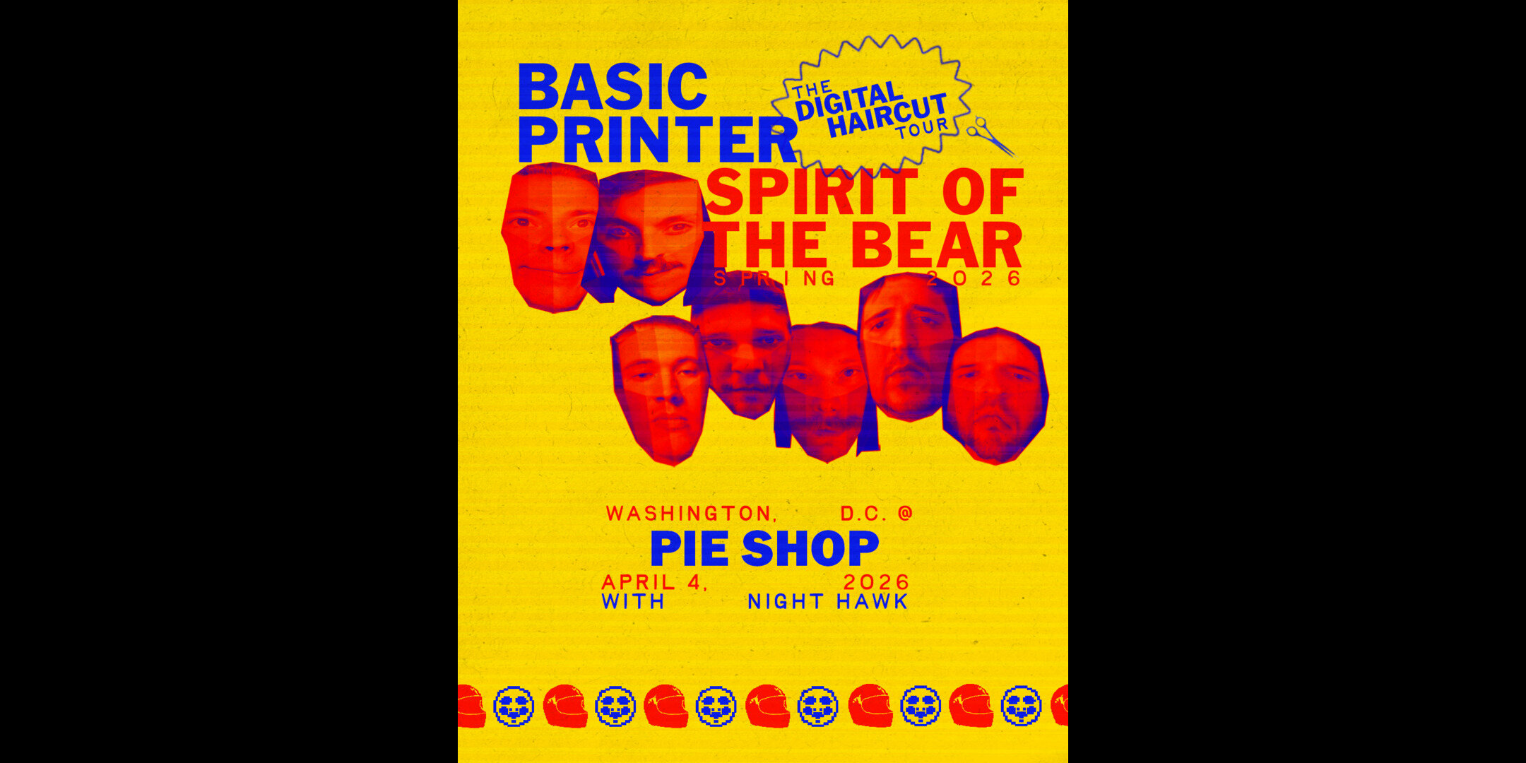 Basic Printer w/ Spirit of the Bear, Night Hawk