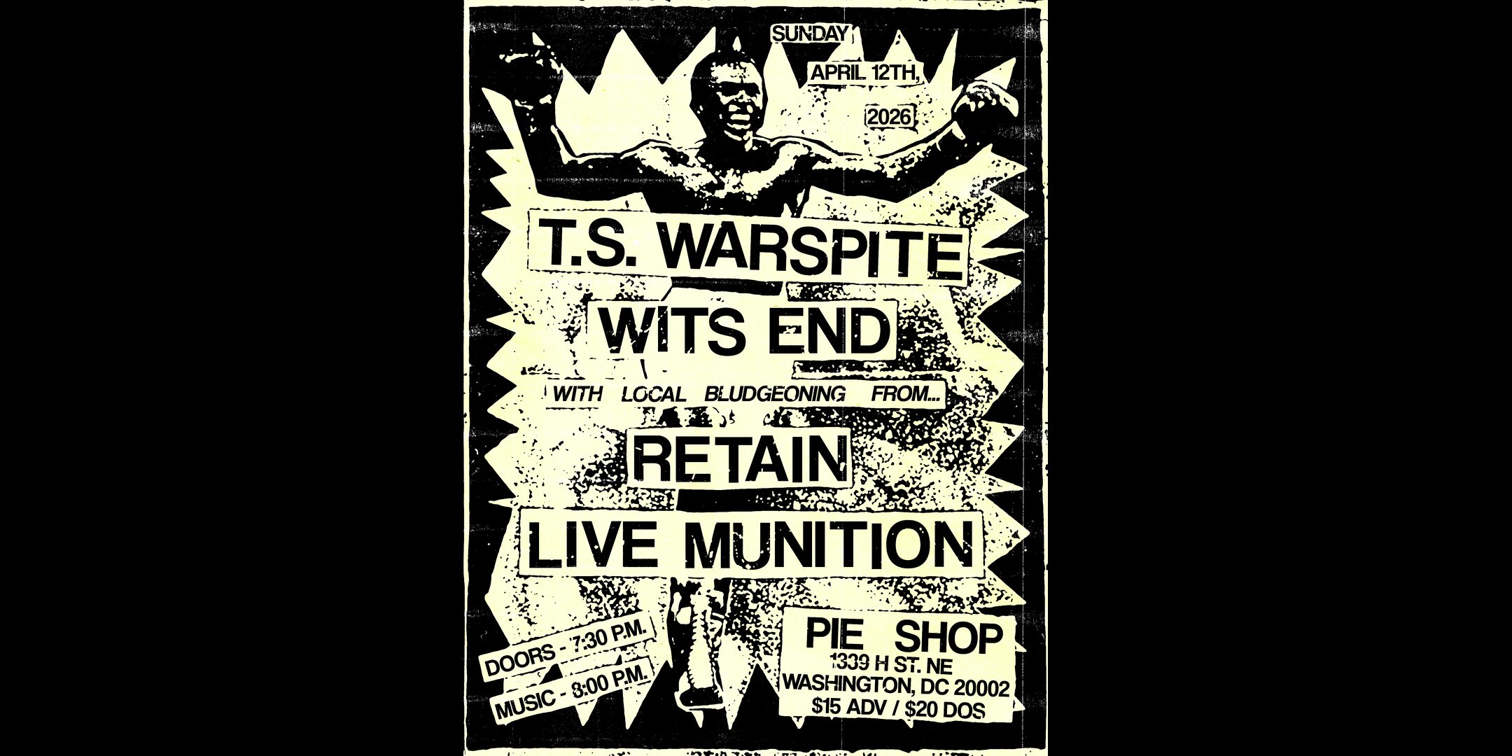 T.S. Warspite w/ Wits End, Retain, Live Munition