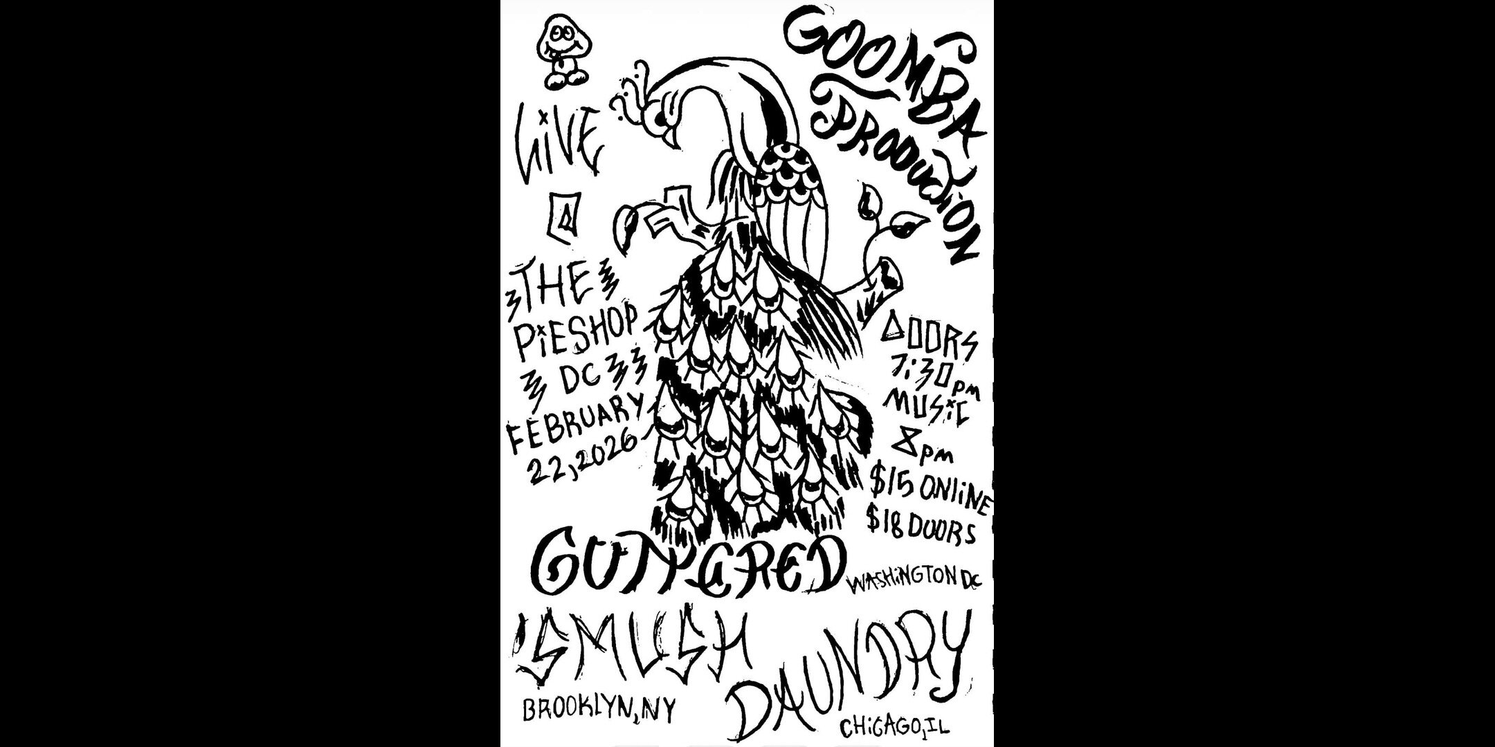 Smush w/ Daundry, Guttered