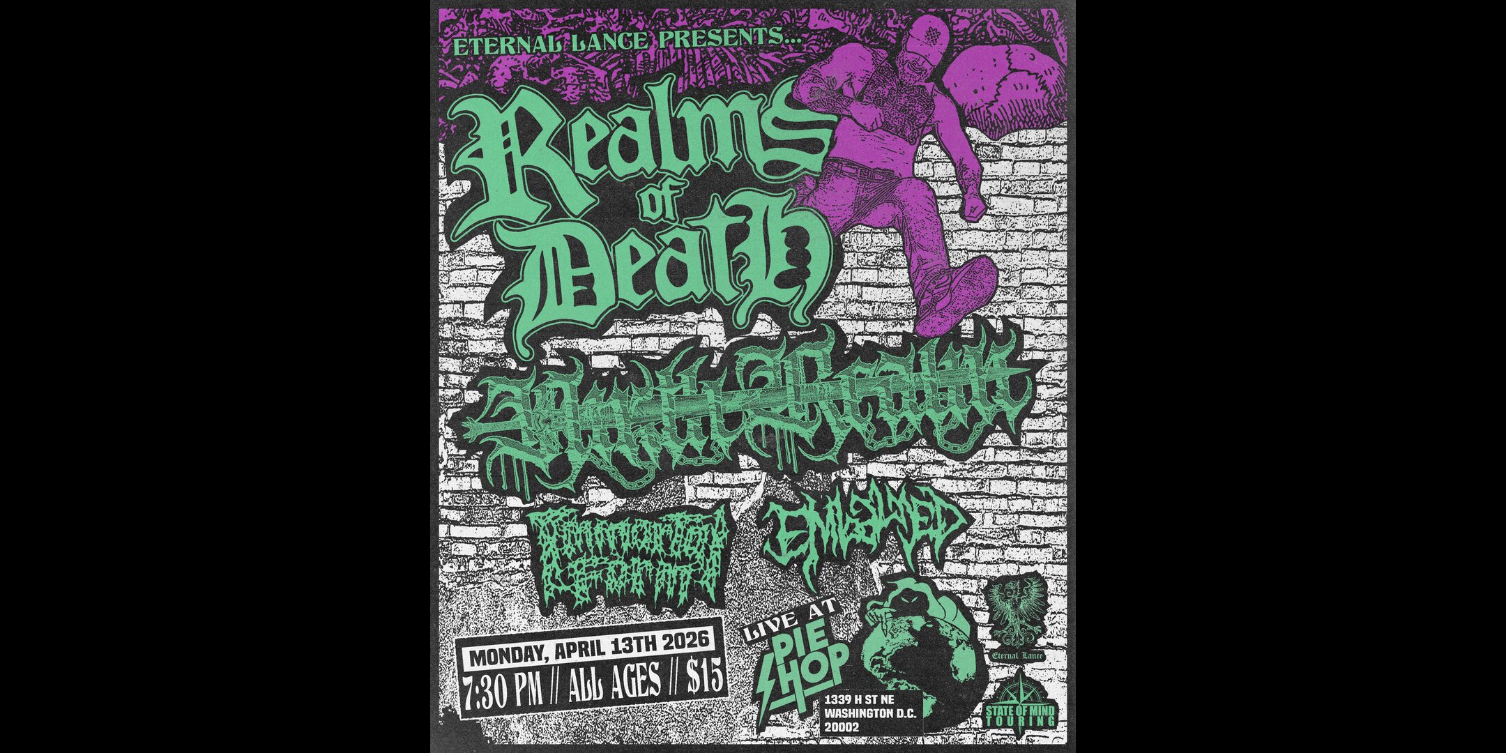 Realms of Death w/ Ninth Realm, Immortal Form, Embalmed