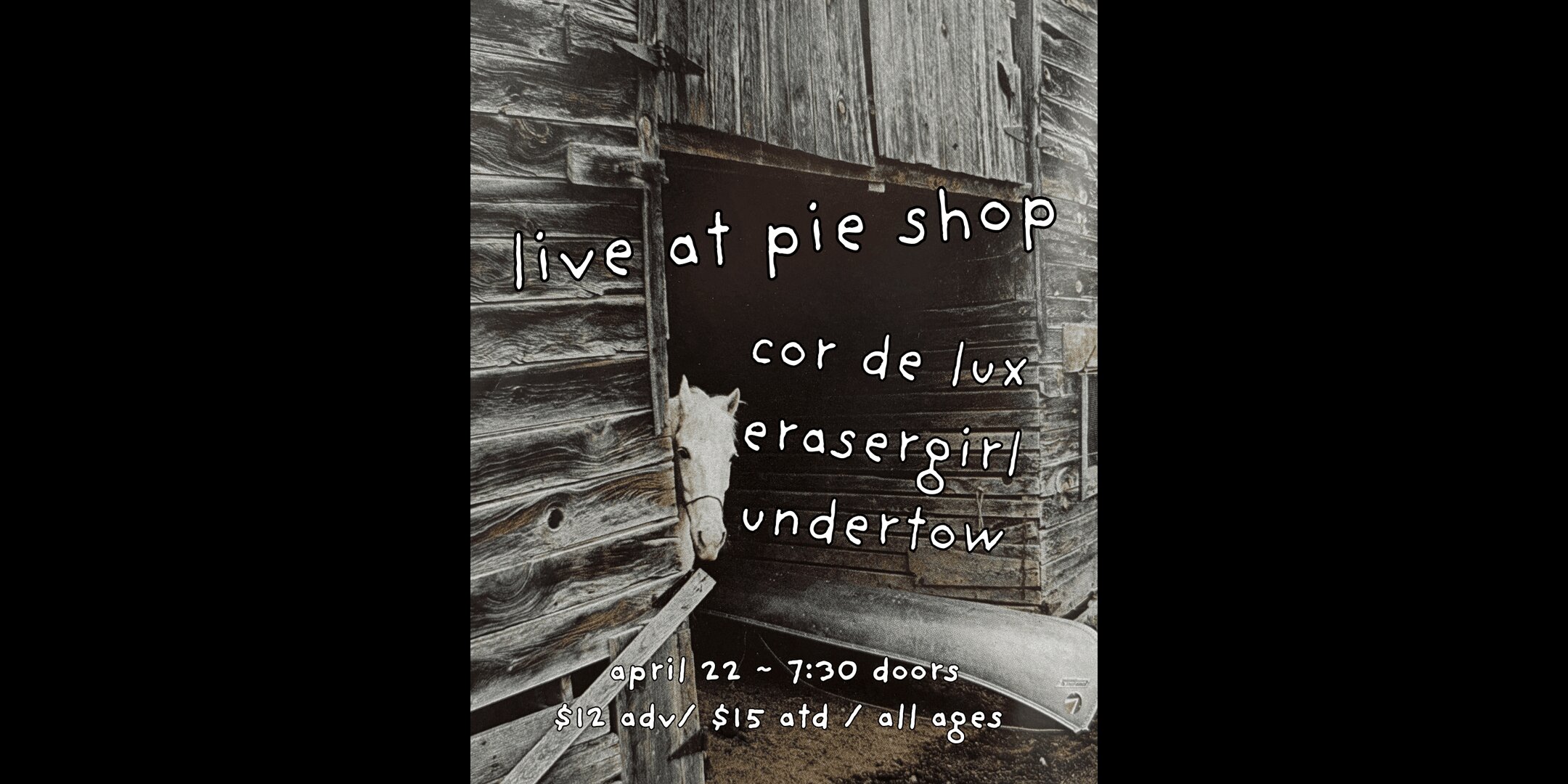 Cor de Lux w/ Erasergirl, Undertow