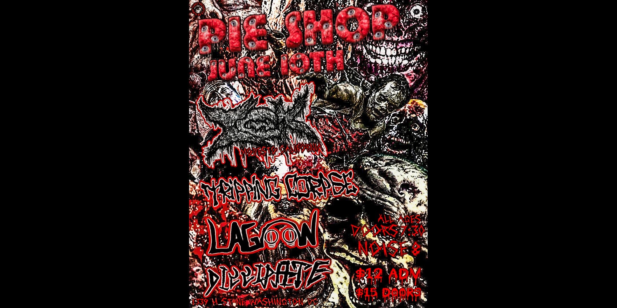 ICK w/ Tripping Corpse, Lagoon, Dissipate