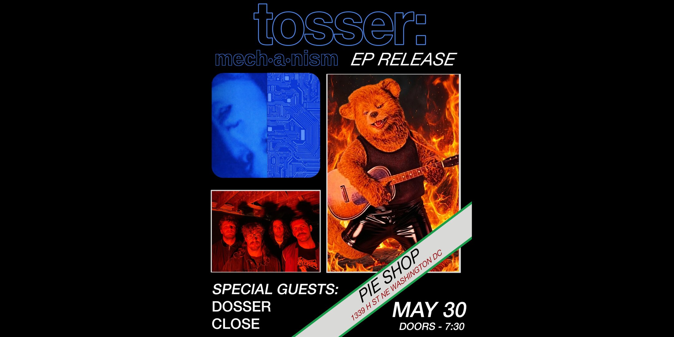 Tosser [EP Release] w/ Dosser + Close