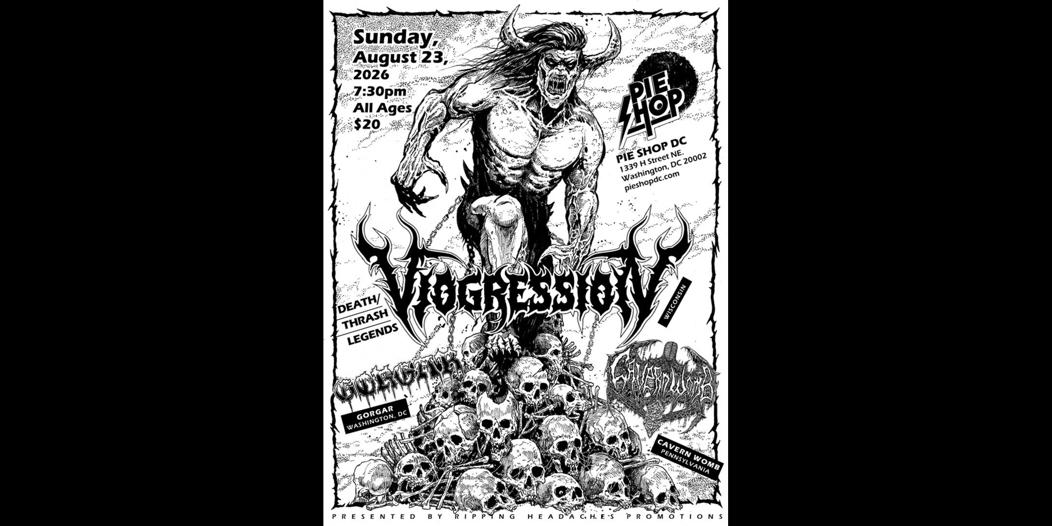 Viogression w/ Cavern Womb, Gorgar