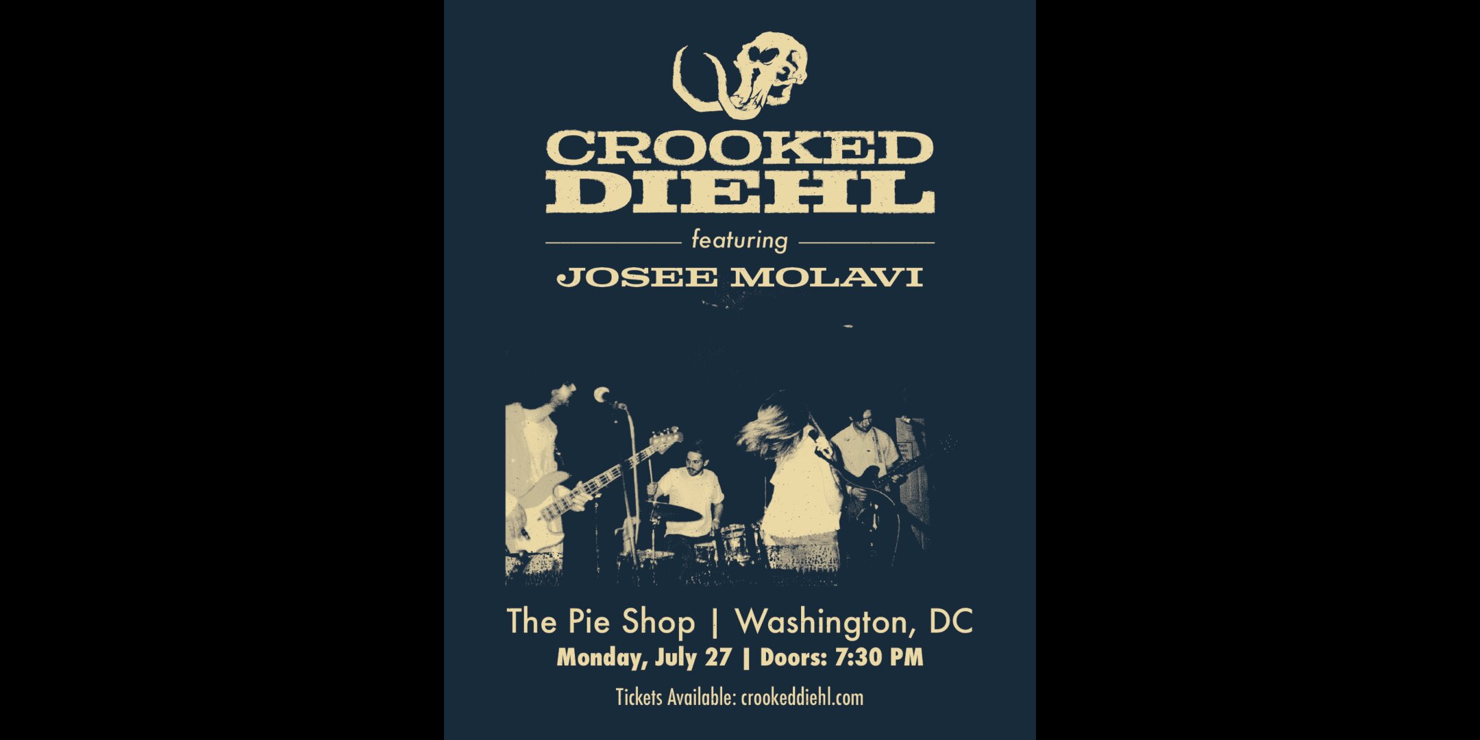 Crooked Diehl w/ Josee Molavi