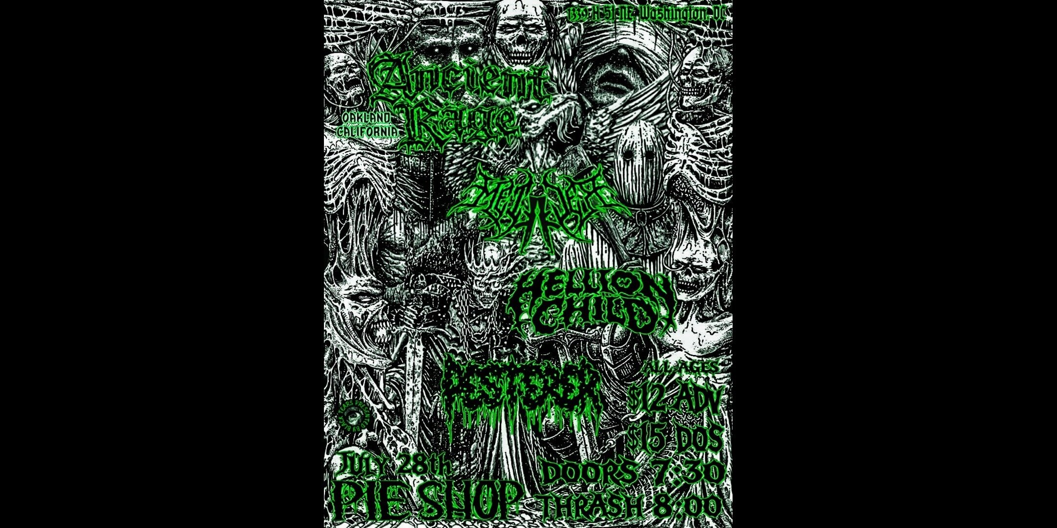 Ancient Rage w/ Metaler, Hellion Child, Pesterer