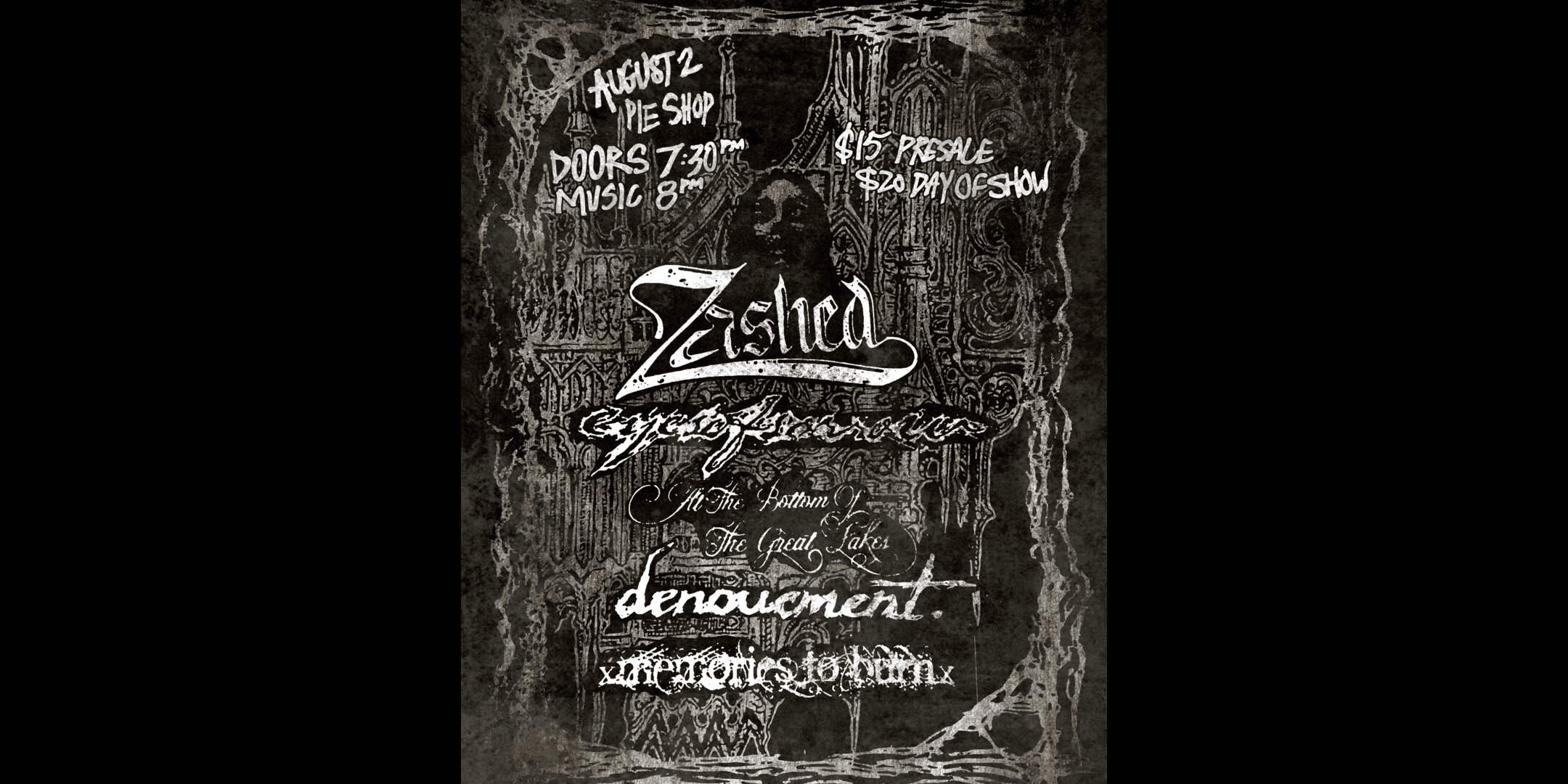 Zashed w/ Eyesofsorrow, At the Bottom of the Great Lakes, Denouement, xMemoriesToBurnx 